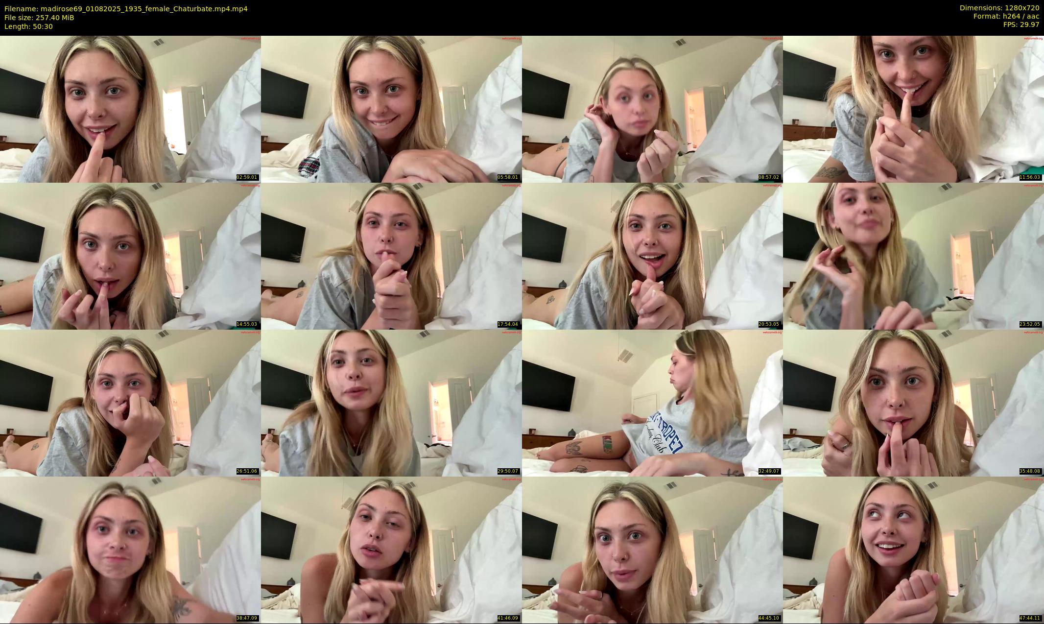 madirose69 — 51 minute Chaturbate female cam show recording, 720p, Aug 1, 2025