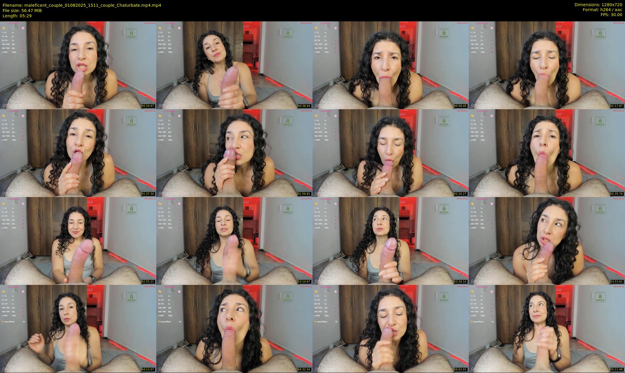 maleficent_couple — 6 minute Chaturbate couple cam show recording, 720p, Aug 1, 2025