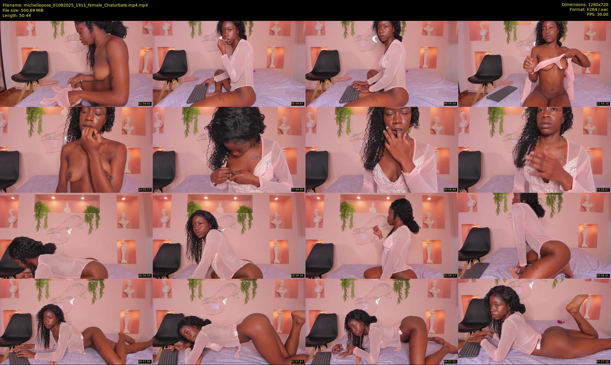 michellepose — 51 minute Chaturbate female cam show recording, 720p, Aug 1, 2025