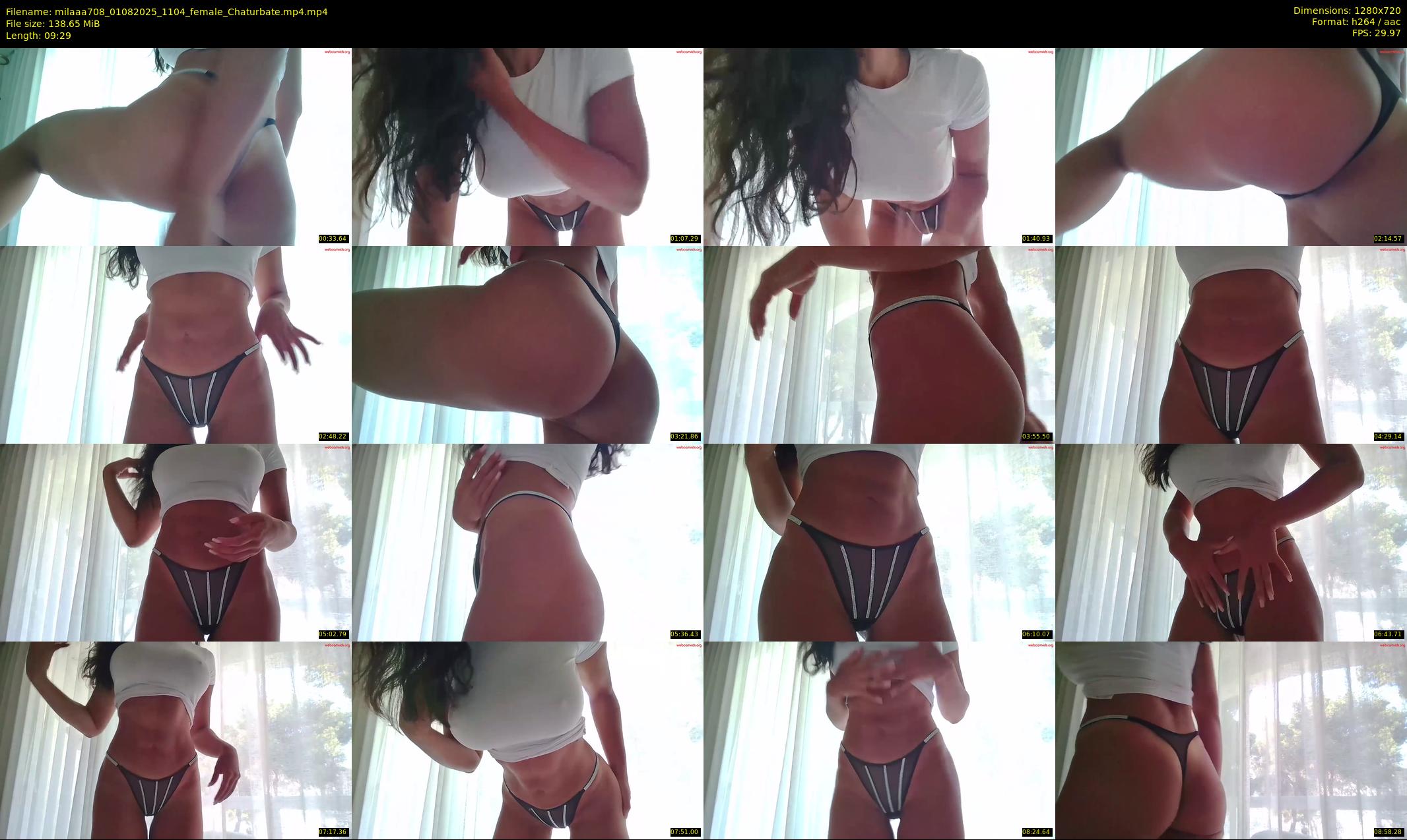 milaaa708 — 10 minute Chaturbate female cam show recording, 720p, Aug 1, 2025