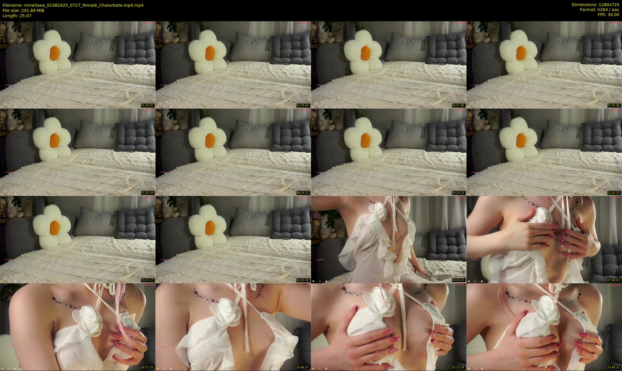 mineliaaa — 26 minute Chaturbate female cam show recording, 720p, Aug 1, 2025