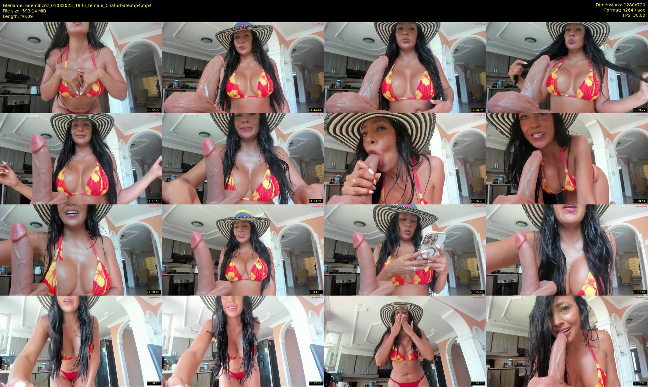 noemibcnz — 41 minute Chaturbate couple cam show recording, 720p, Aug 1, 2025