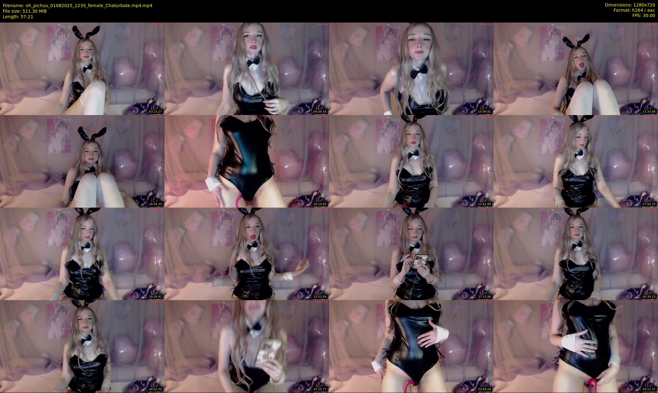 oh_pichuu — 58 minute Chaturbate female cam show recording, 720p, Aug 1, 2025