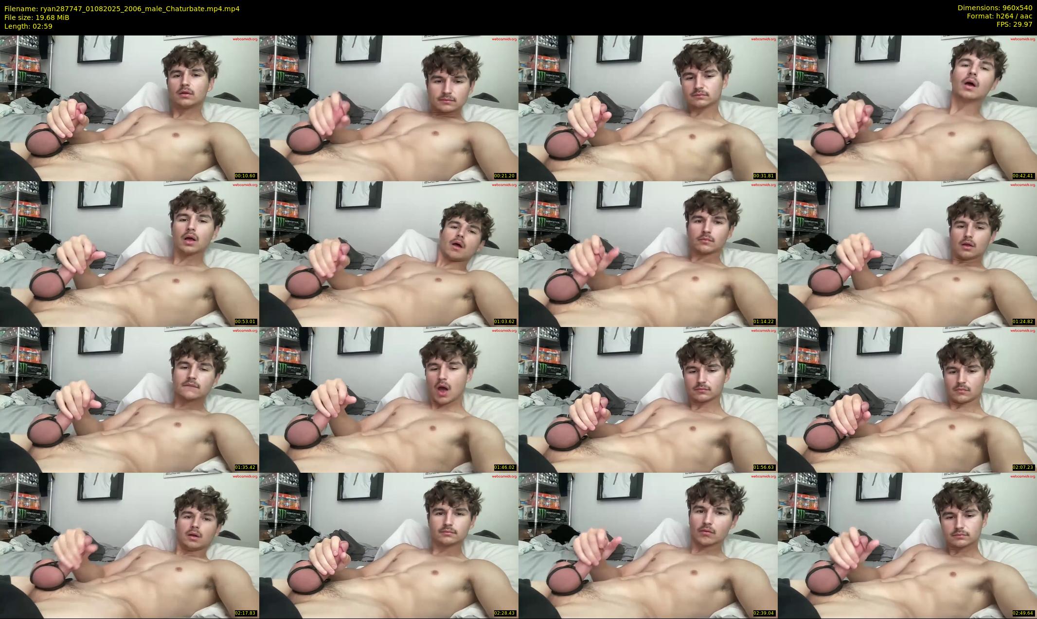 ryan287747 — 3 minute Chaturbate male cam show recording, 480p, Aug 1, 2025