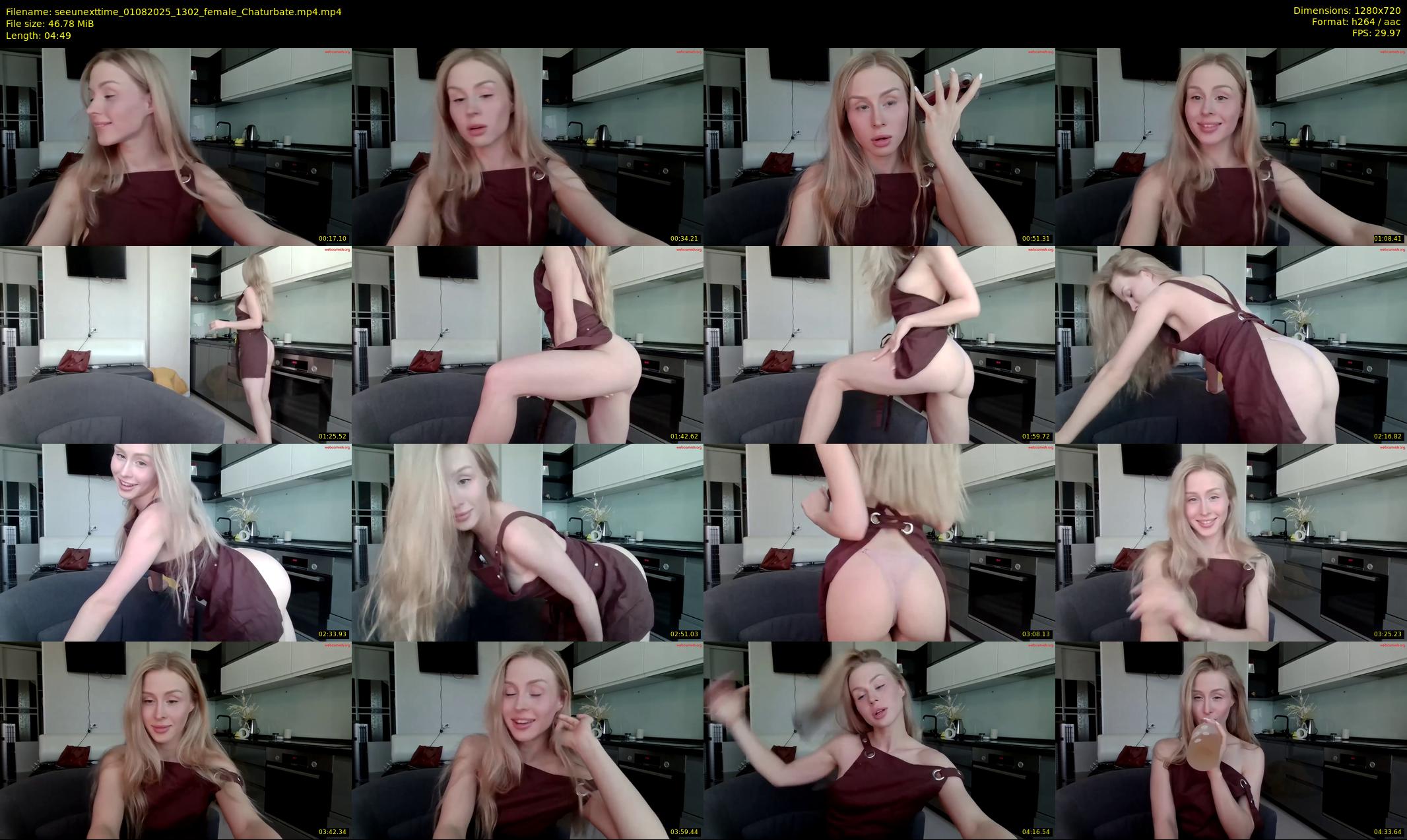 seeunexttime — 5 minute Chaturbate couple cam show recording, 720p, Aug 1, 2025