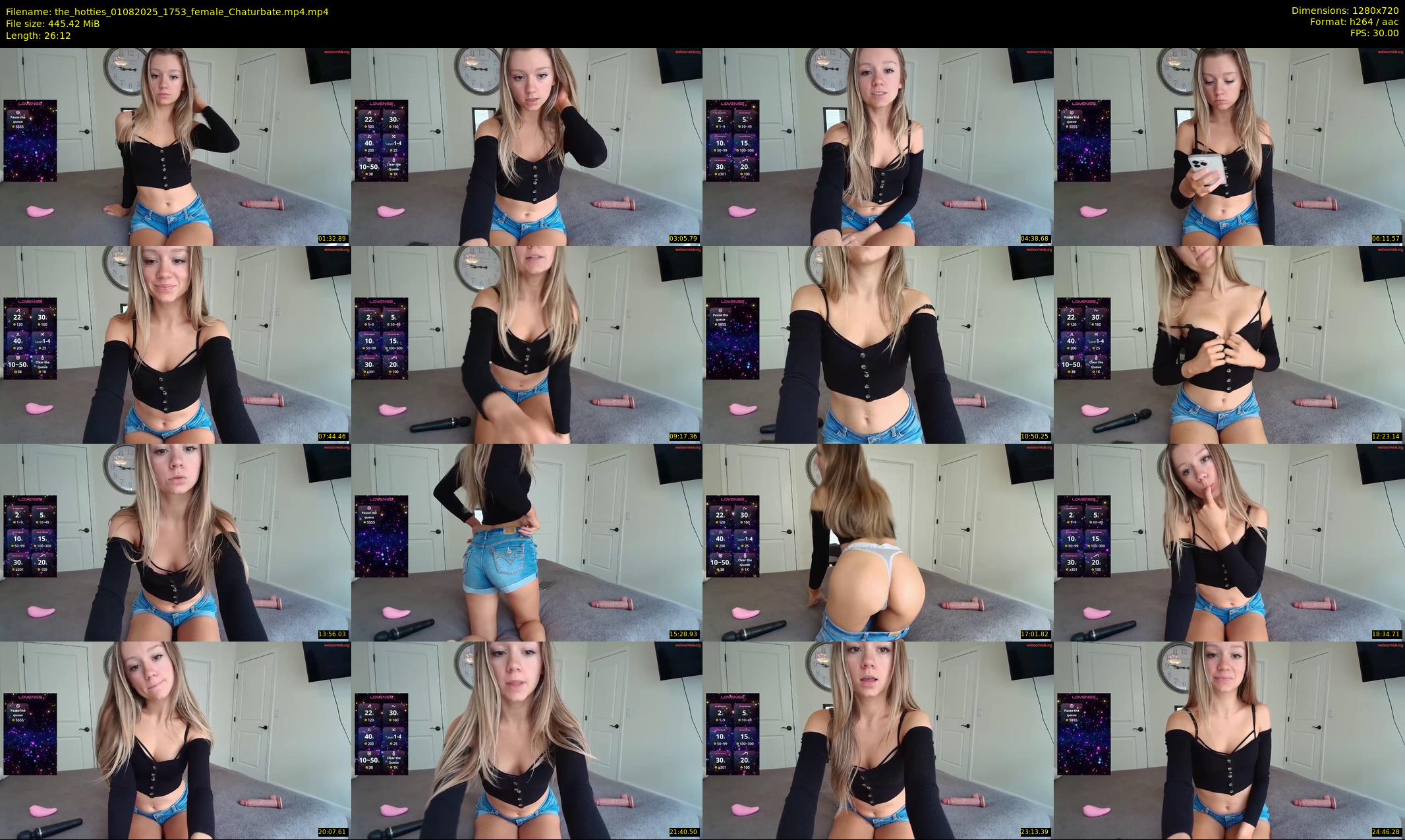 the_hotties — 27 minute Chaturbate couple cam show recording, 720p, Aug 1, 2025