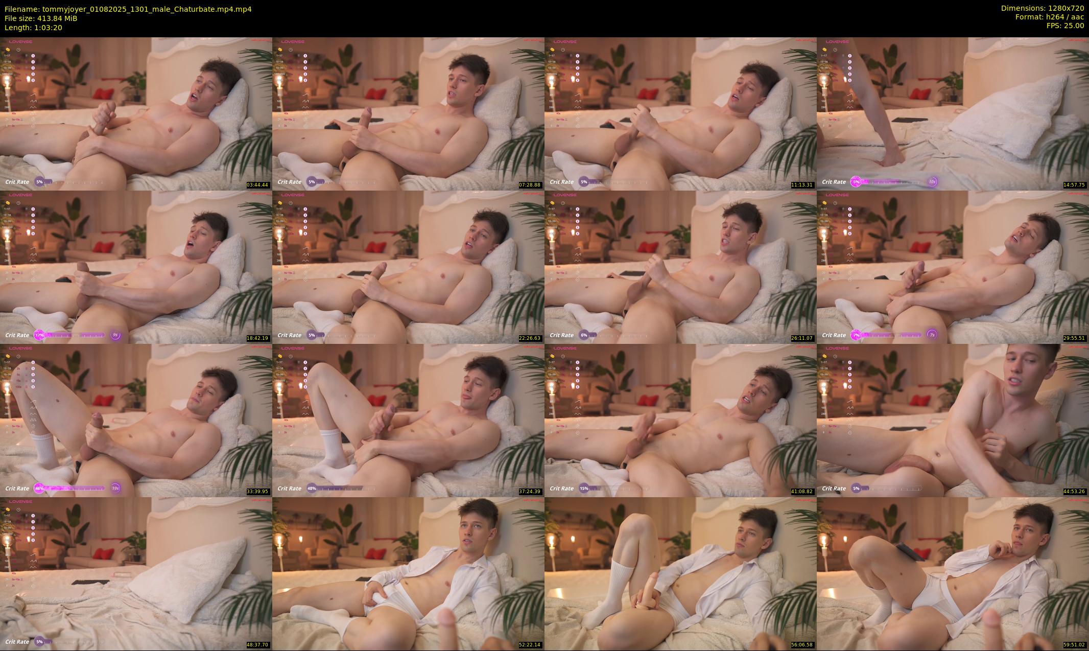 tommyjoyer — 64 minute Chaturbate male cam show recording, 720p, Aug 1, 2025