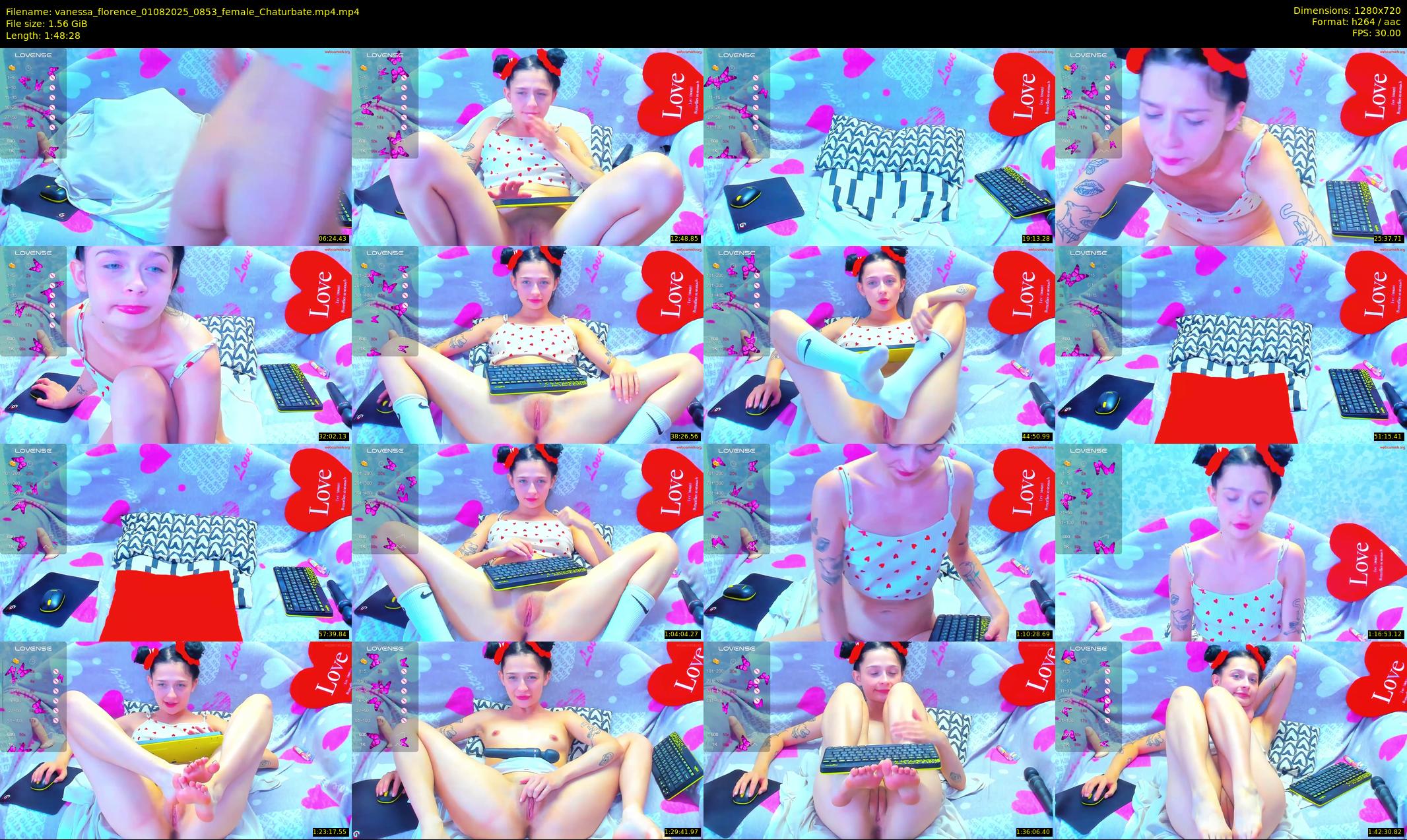 vanessa_florence — 109 minute Chaturbate female cam show recording, 720p, Aug 1, 2025