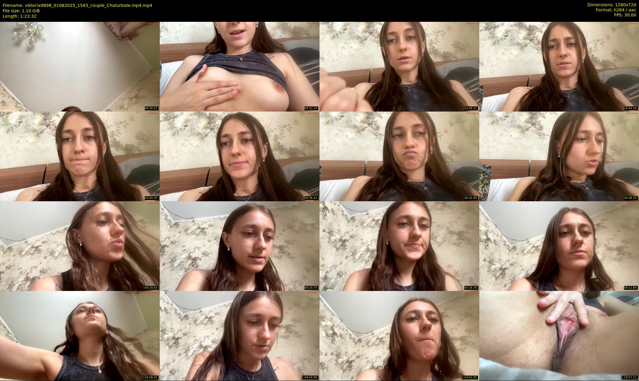 viktoria9898 — 84 minute Chaturbate couple cam show recording, 720p, Aug 1, 2025