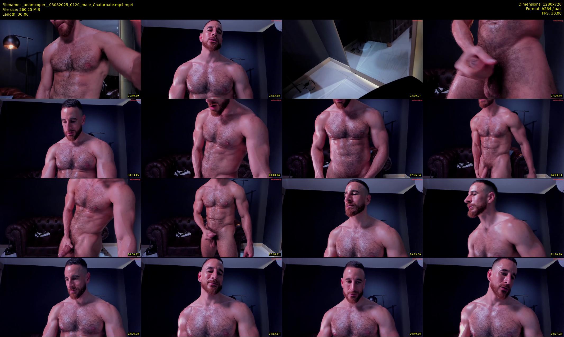 _adamcoper_ — 31 minute Chaturbate male cam show recording, 720p, Aug 3, 2025