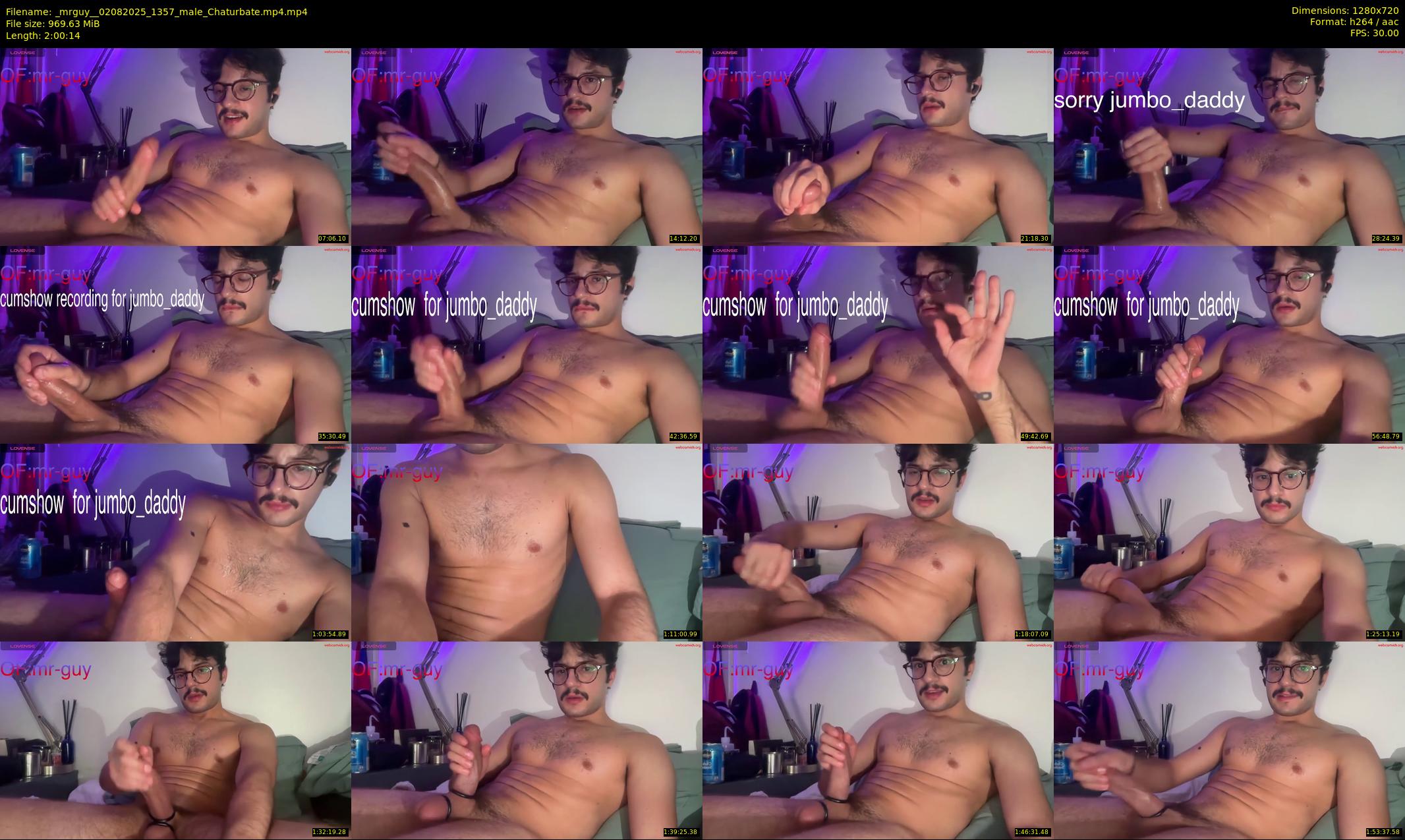 _mrguy_ — 121 minute Chaturbate male cam show recording, 720p, Aug 2, 2025