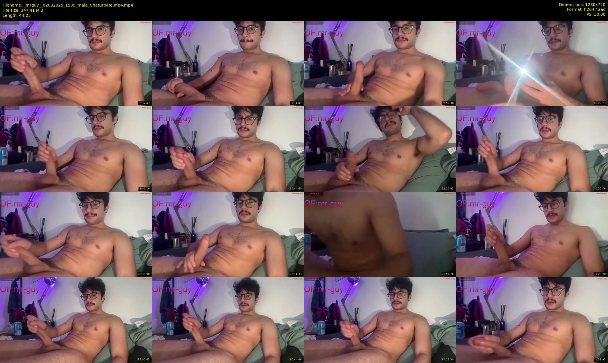 _mrguy_ — 45 minute Chaturbate male cam show recording, 720p, Aug 2, 2025