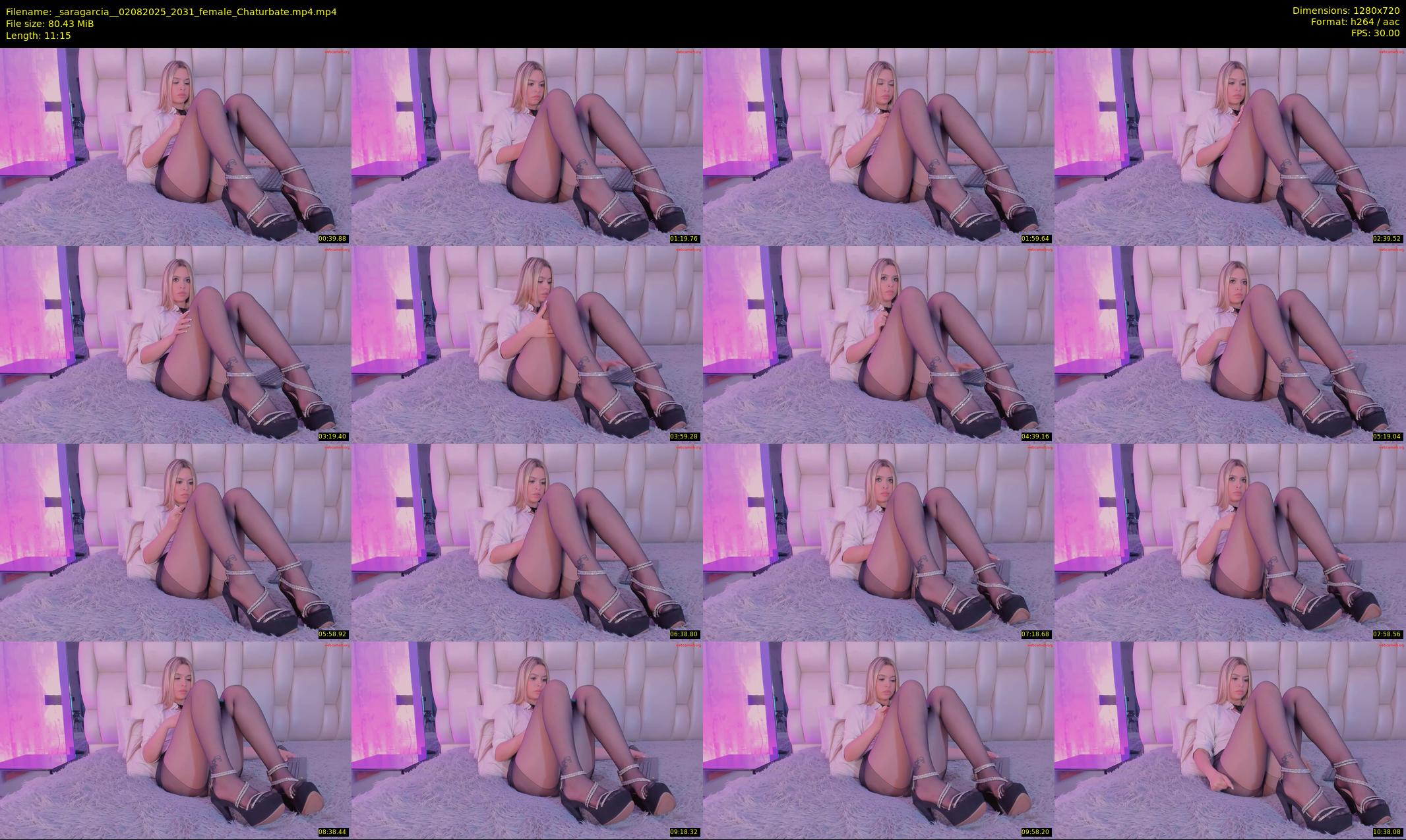 _saragarcia_ — 12 minute Chaturbate female cam show recording, 720p, Aug 2, 2025