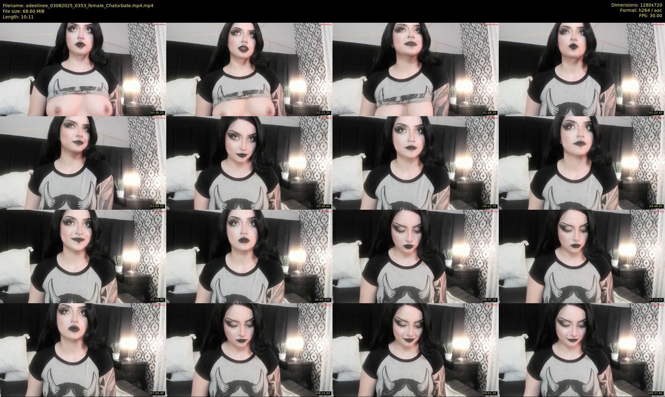 adeelinee — 11 minute Chaturbate female cam show recording, 720p, Aug 3, 2025
