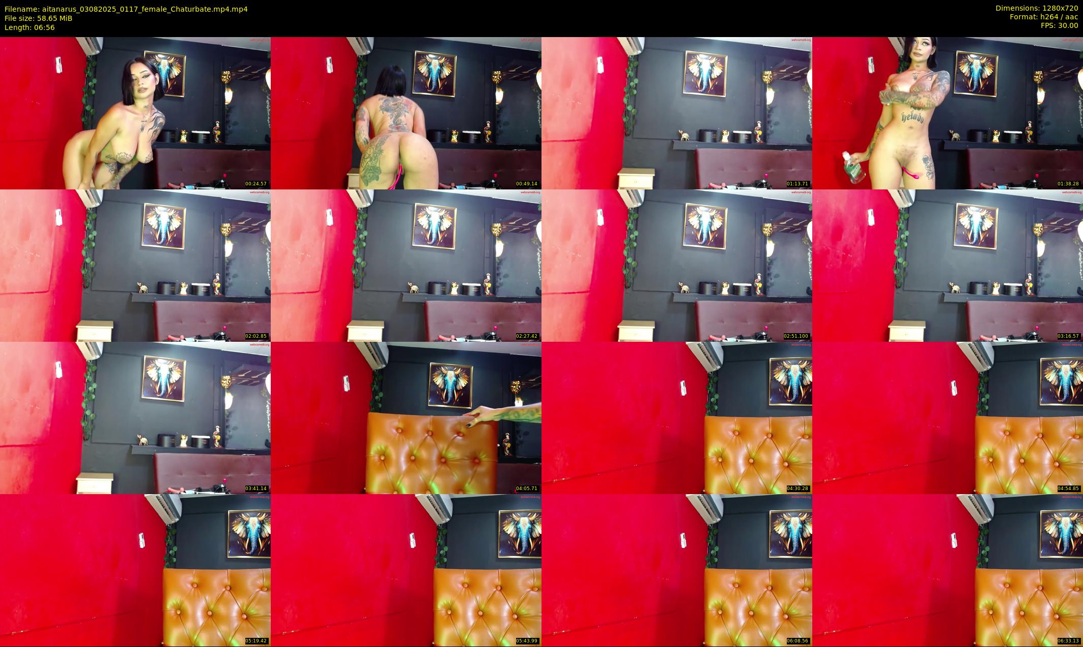 aitanarus — 7 minute Chaturbate female cam show recording, 720p, Aug 3, 2025