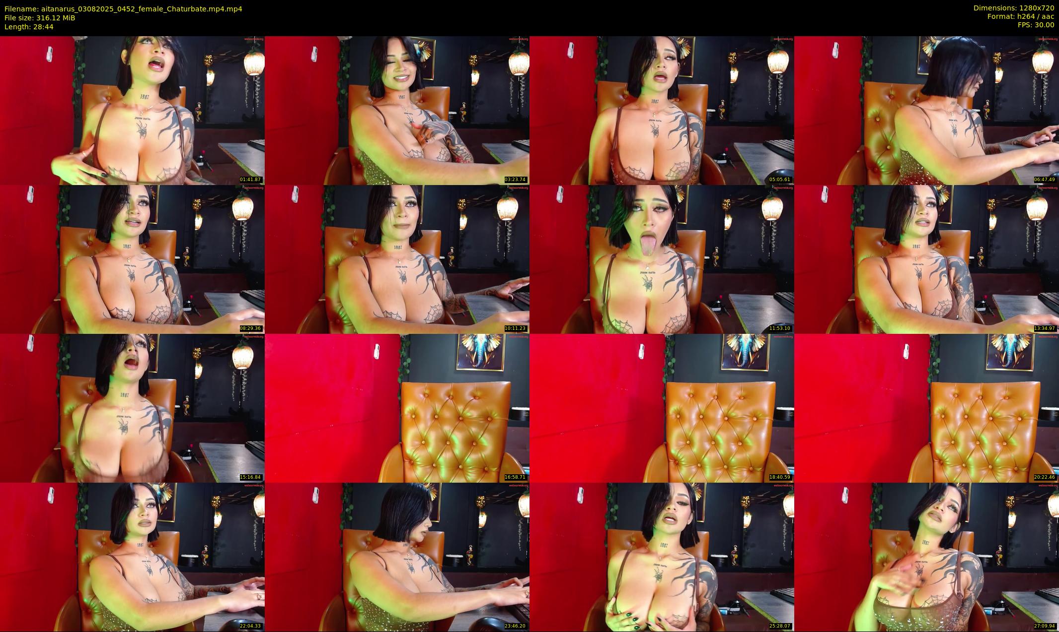 aitanarus — 29 minute Chaturbate female cam show recording, 720p, Aug 3, 2025