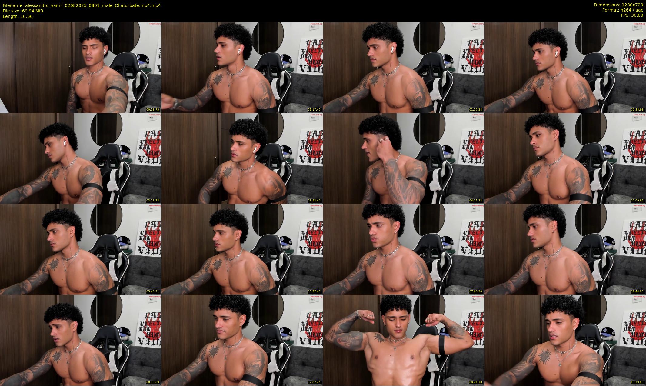 alessandro_vanni — 11 minute Chaturbate male cam show recording, 720p, Aug 2, 2025