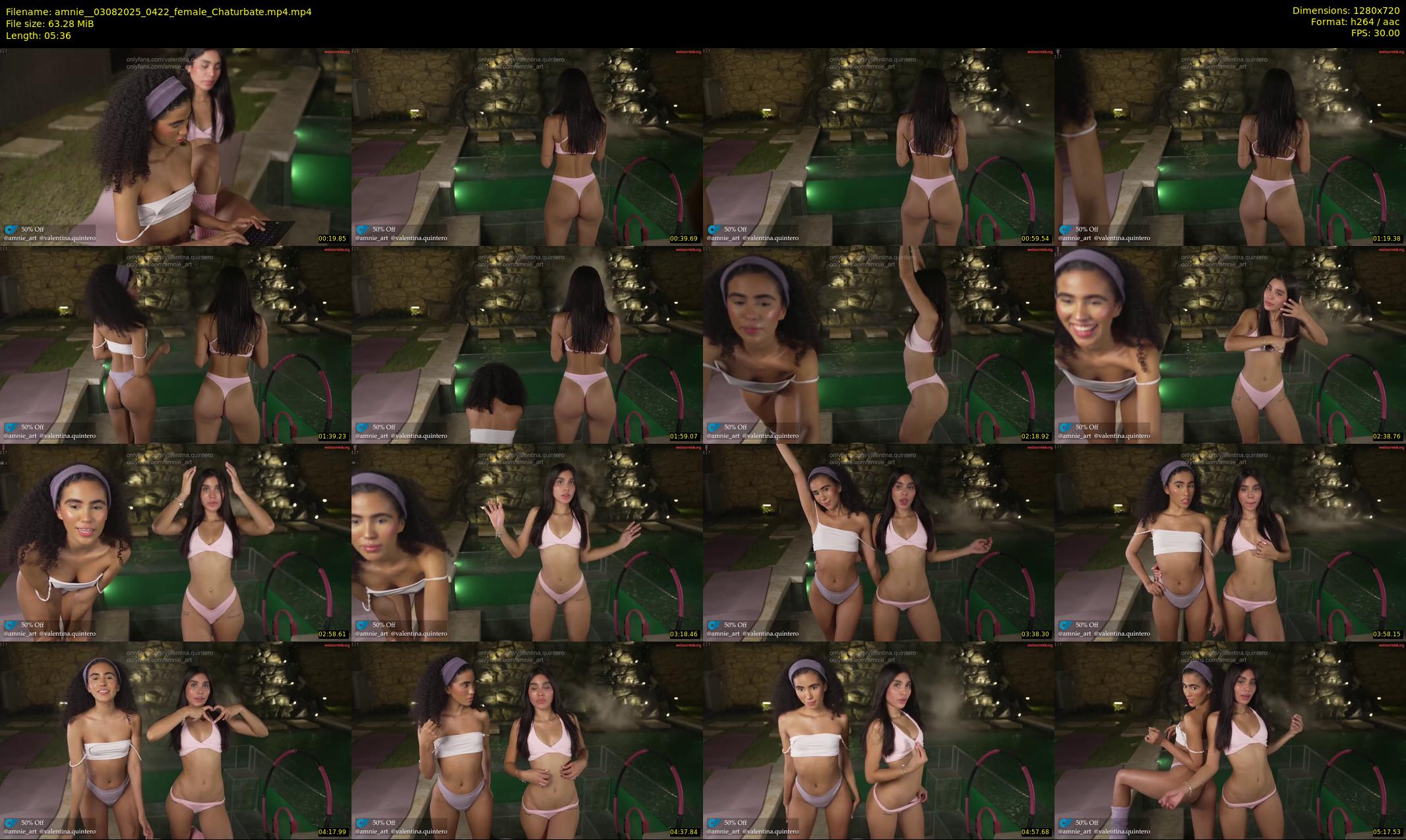 amnie_ — 6 minute Chaturbate female cam show recording, 720p, Aug 3, 2025
