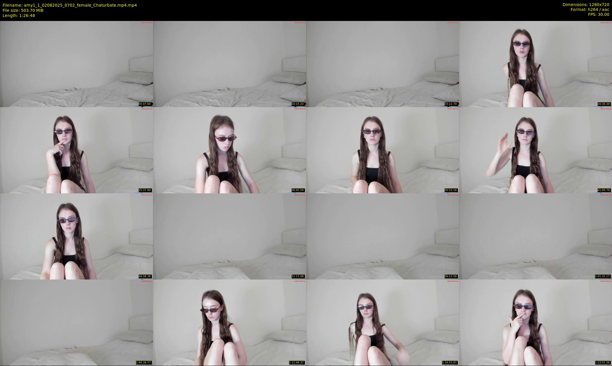 amy1_1 — 87 minute Chaturbate female cam show recording, 720p, Aug 2, 2025