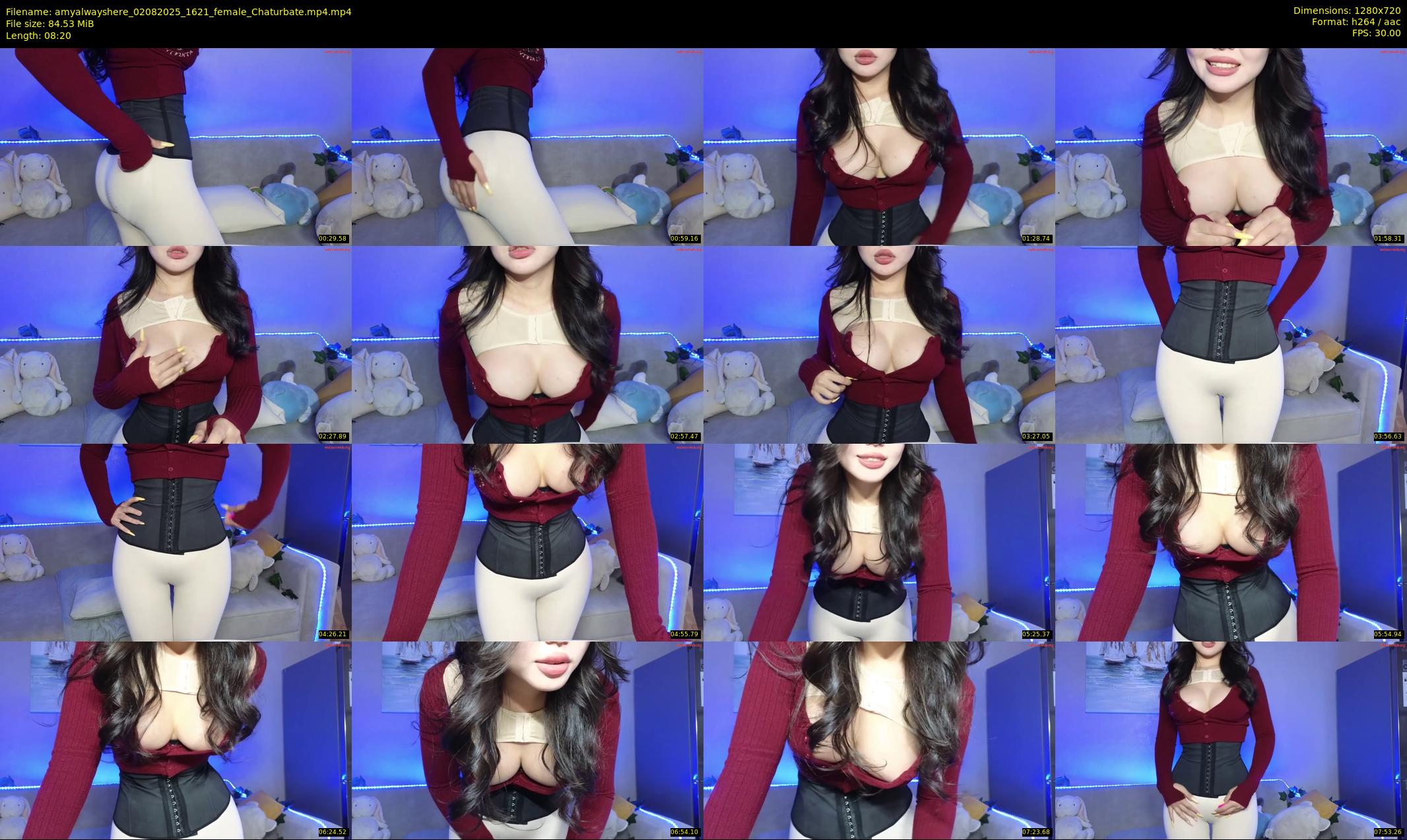 amyalwayshere — 9 minute Chaturbate female cam show recording, 720p, Aug 2, 2025