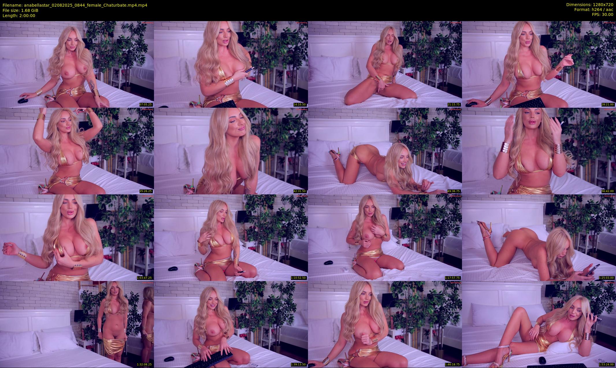 anabellastar — 120 minute Chaturbate female cam show recording, 720p, Aug 2, 2025