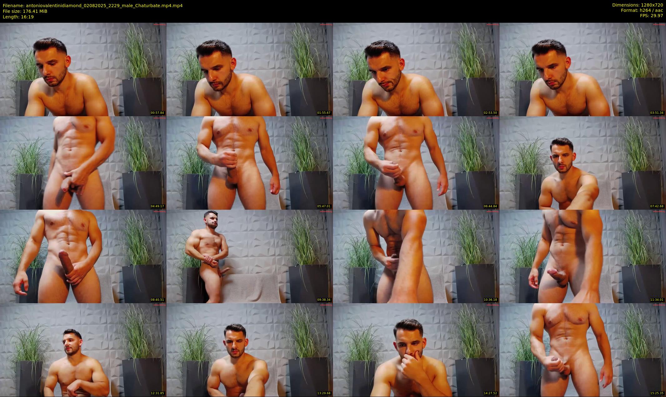 antoniovalentinidiamond — 17 minute Chaturbate male cam show recording, 720p, Aug 2, 2025