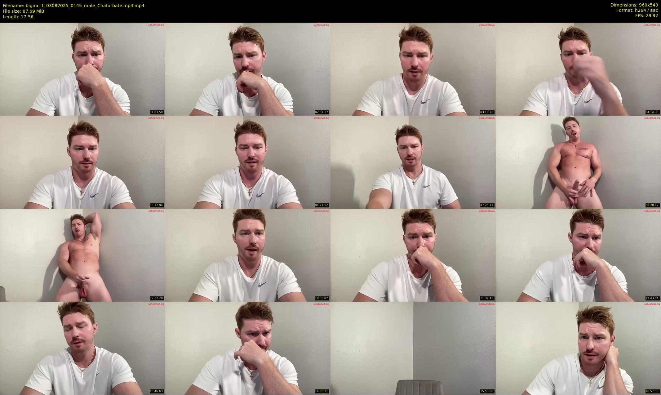 bigmcr1 — 18 minute Chaturbate male cam show recording, 480p, Aug 3, 2025