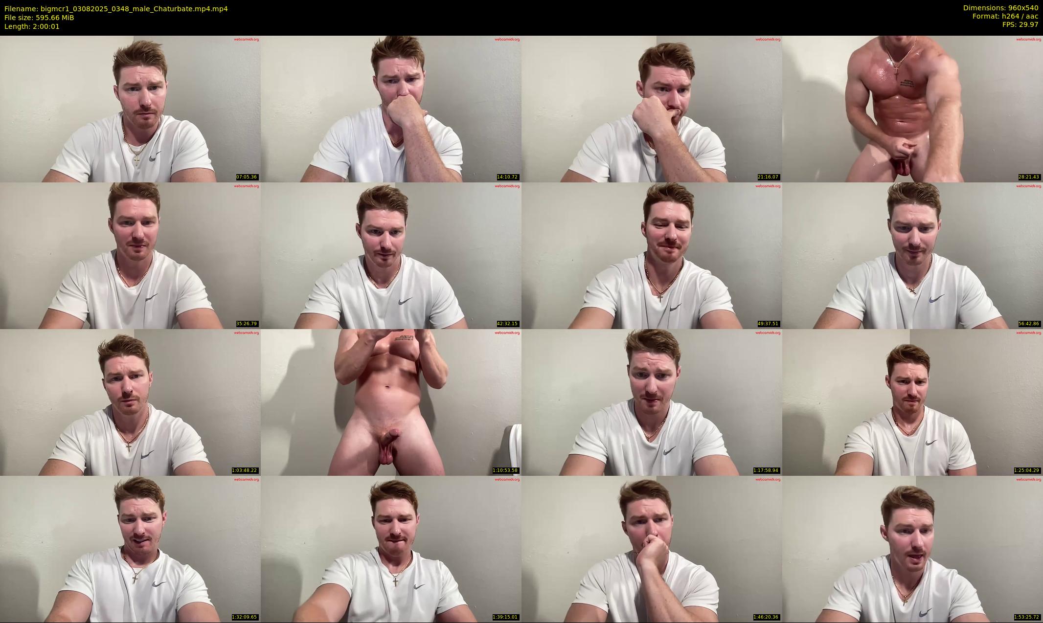 bigmcr1 — 121 minute Chaturbate male cam show recording, 480p, Aug 3, 2025
