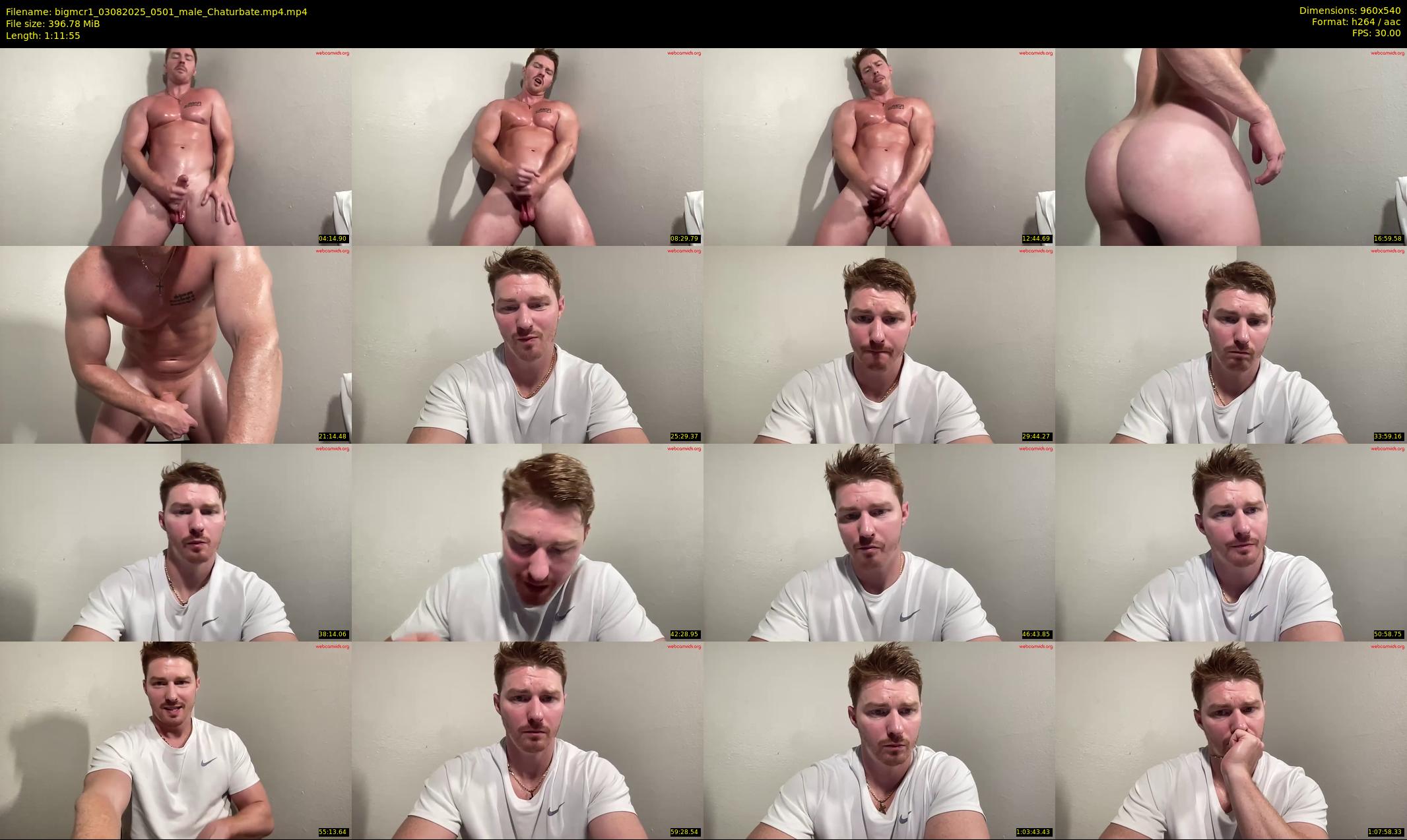 bigmcr1 — 72 minute Chaturbate male cam show recording, 480p, Aug 3, 2025