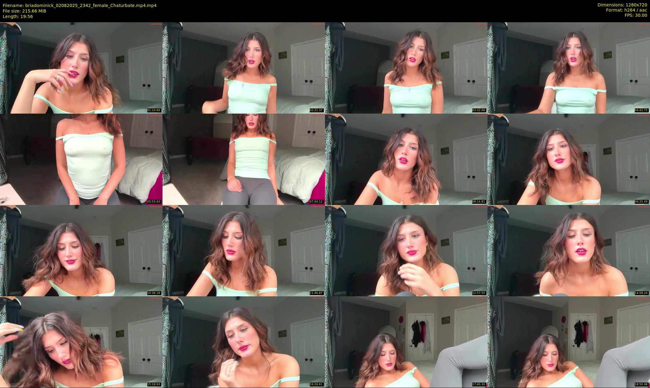 briadominick — 20 minute Chaturbate couple cam show recording, 720p, Aug 2, 2025