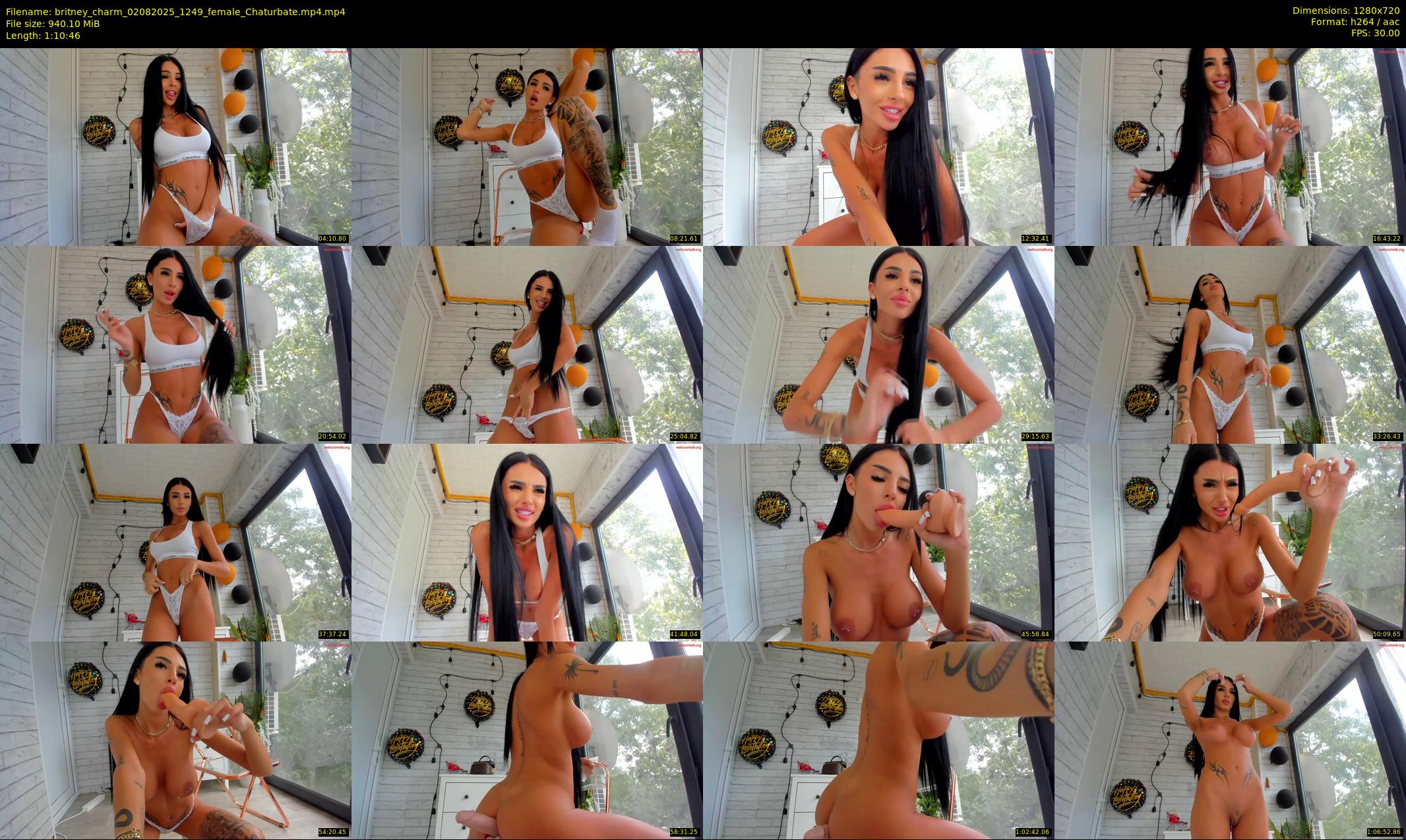 britney_charm — 71 minute Chaturbate female cam show recording, 720p, Aug 2, 2025