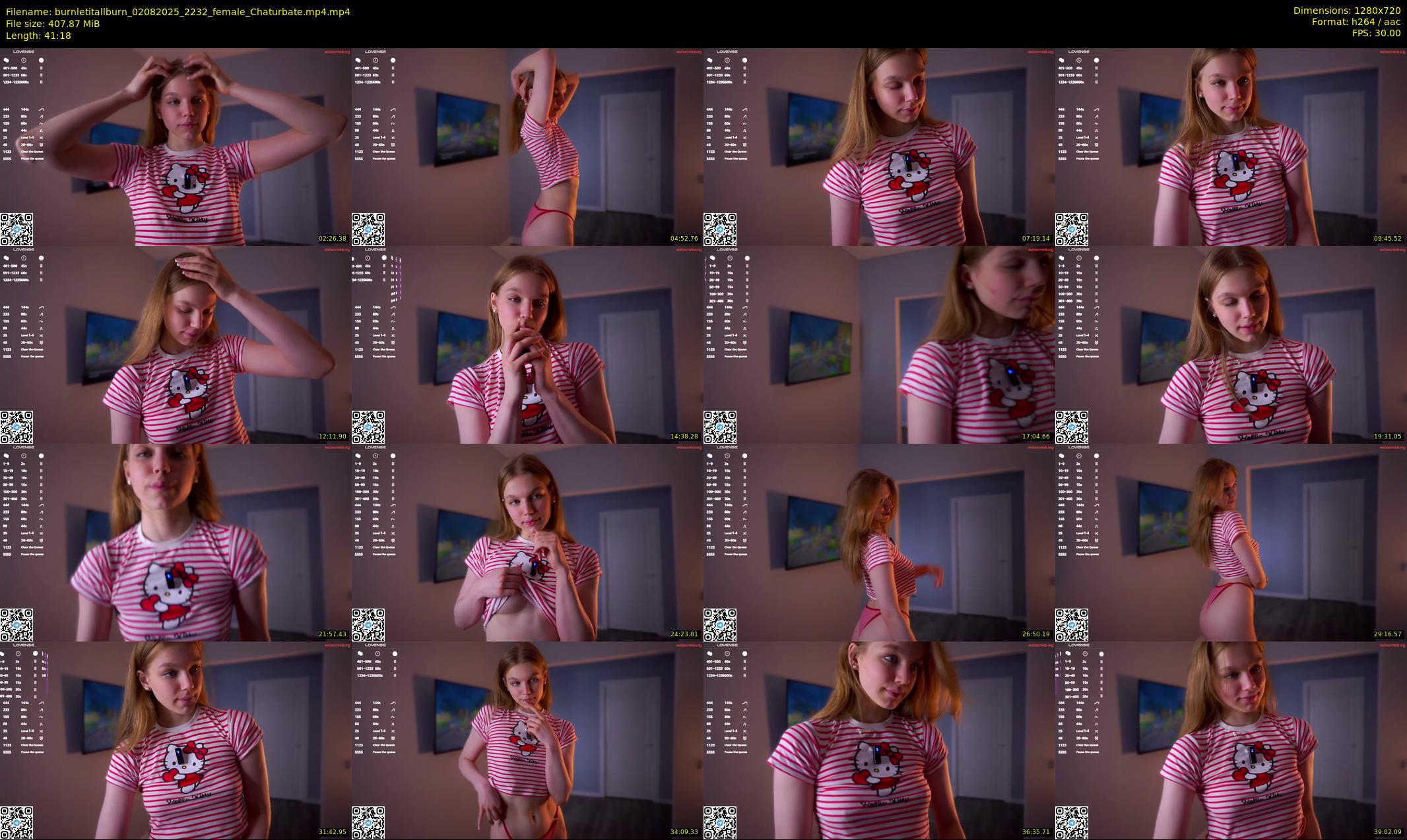 burnletitallburn — 42 minute Chaturbate female cam show recording, 720p, Aug 2, 2025
