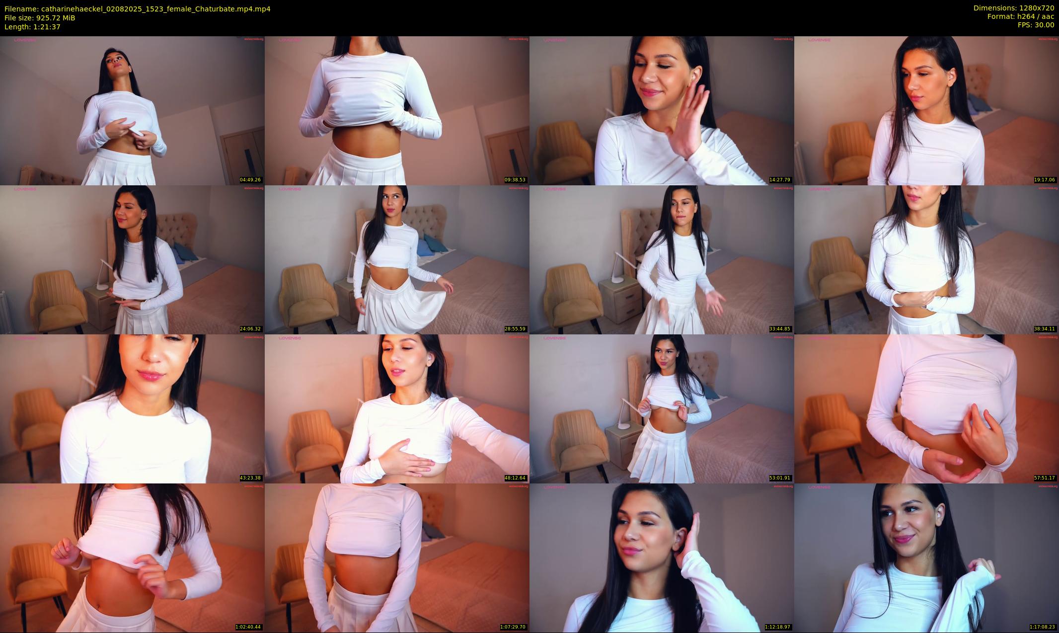 catharinehaeckel — 82 minute Chaturbate female cam show recording, 720p, Aug 2, 2025