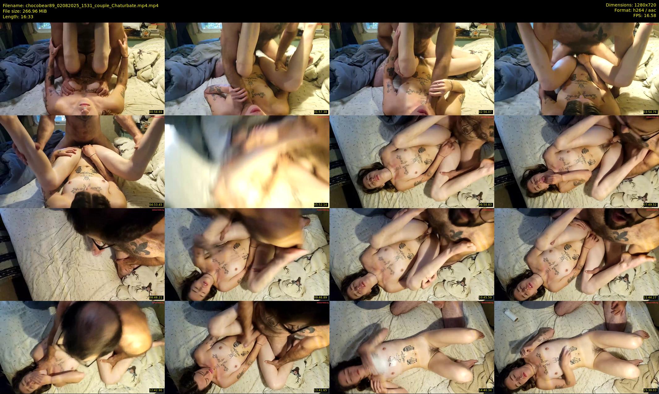 chocobear89 — 17 minute Chaturbate couple cam show recording, 720p, Aug 2, 2025