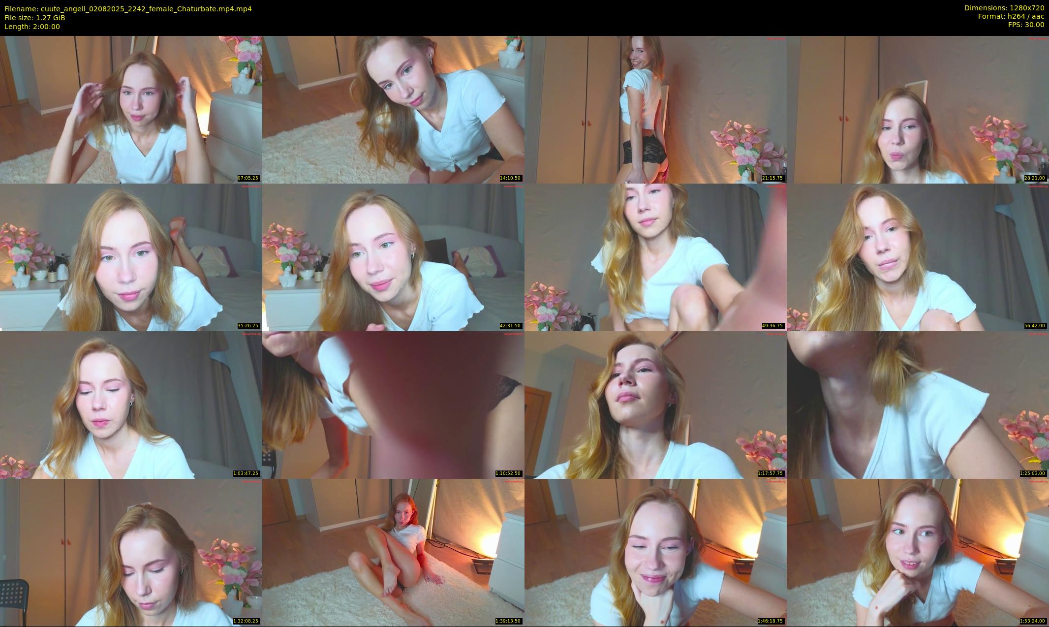 cuute_angell — 120 minute Chaturbate female cam show recording, 720p, Aug 2, 2025