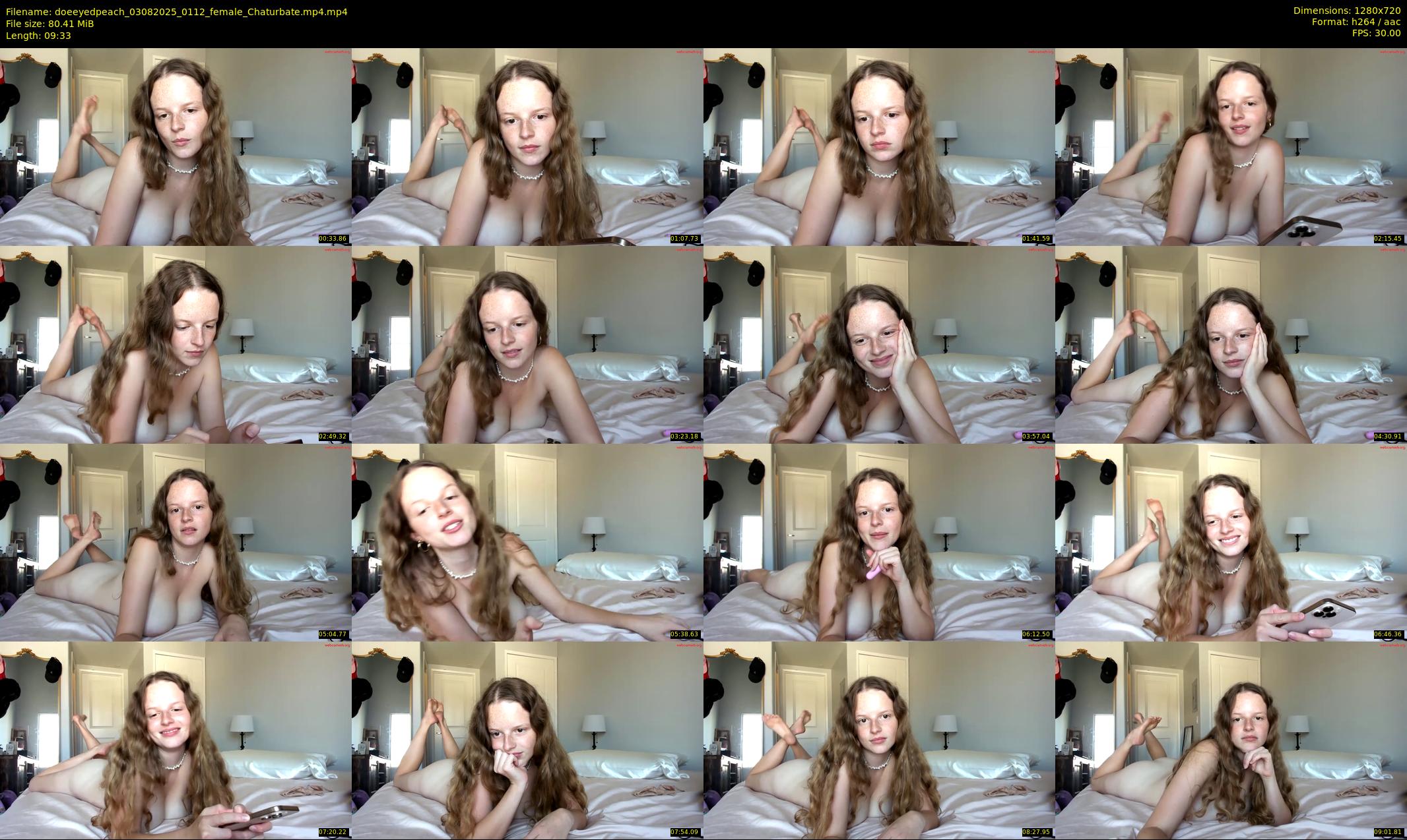 doeeyedpeach — 10 minute Chaturbate female cam show recording, 720p, Aug 3, 2025
