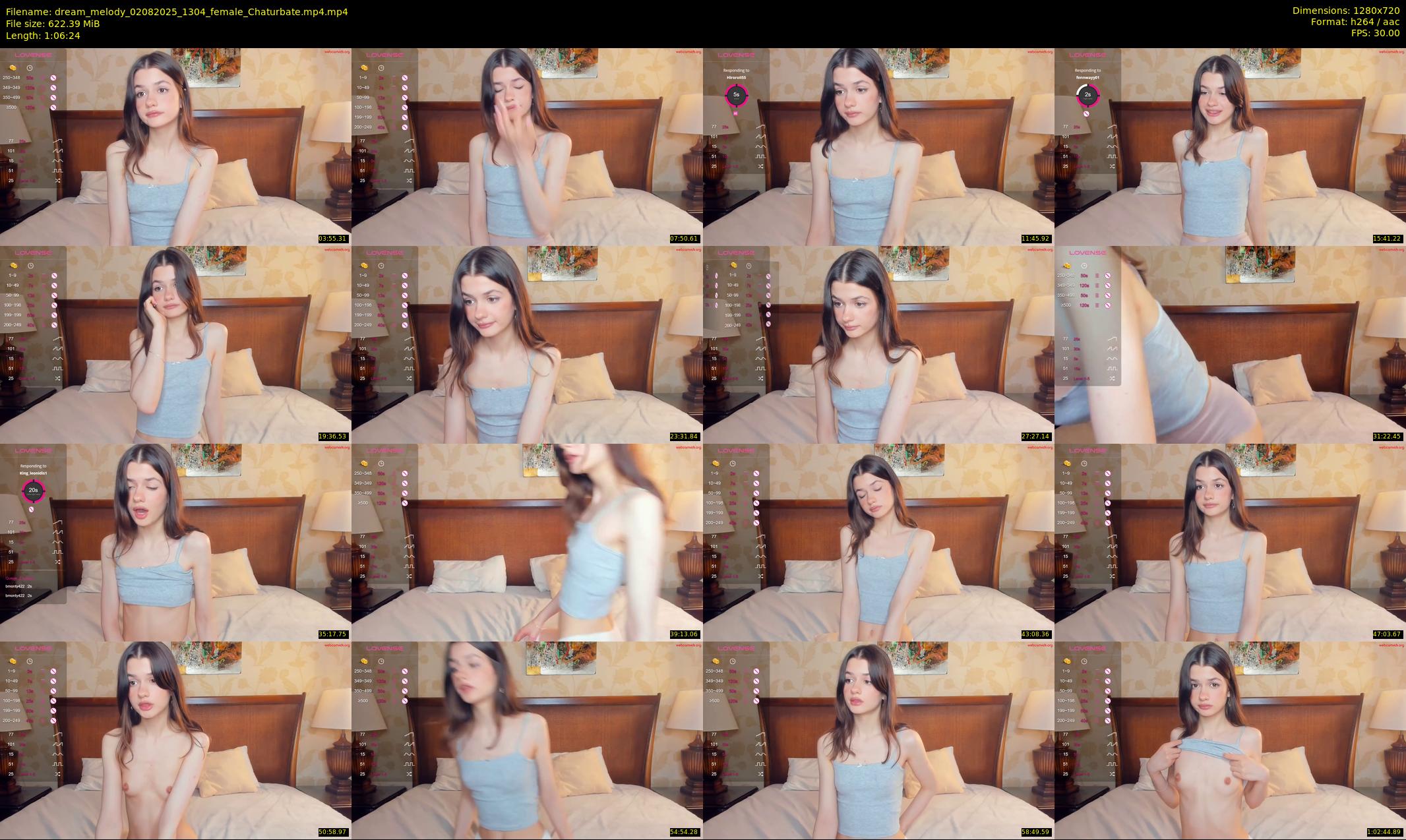 dream_melody — 67 minute Chaturbate female cam show recording, 720p, Aug 2, 2025