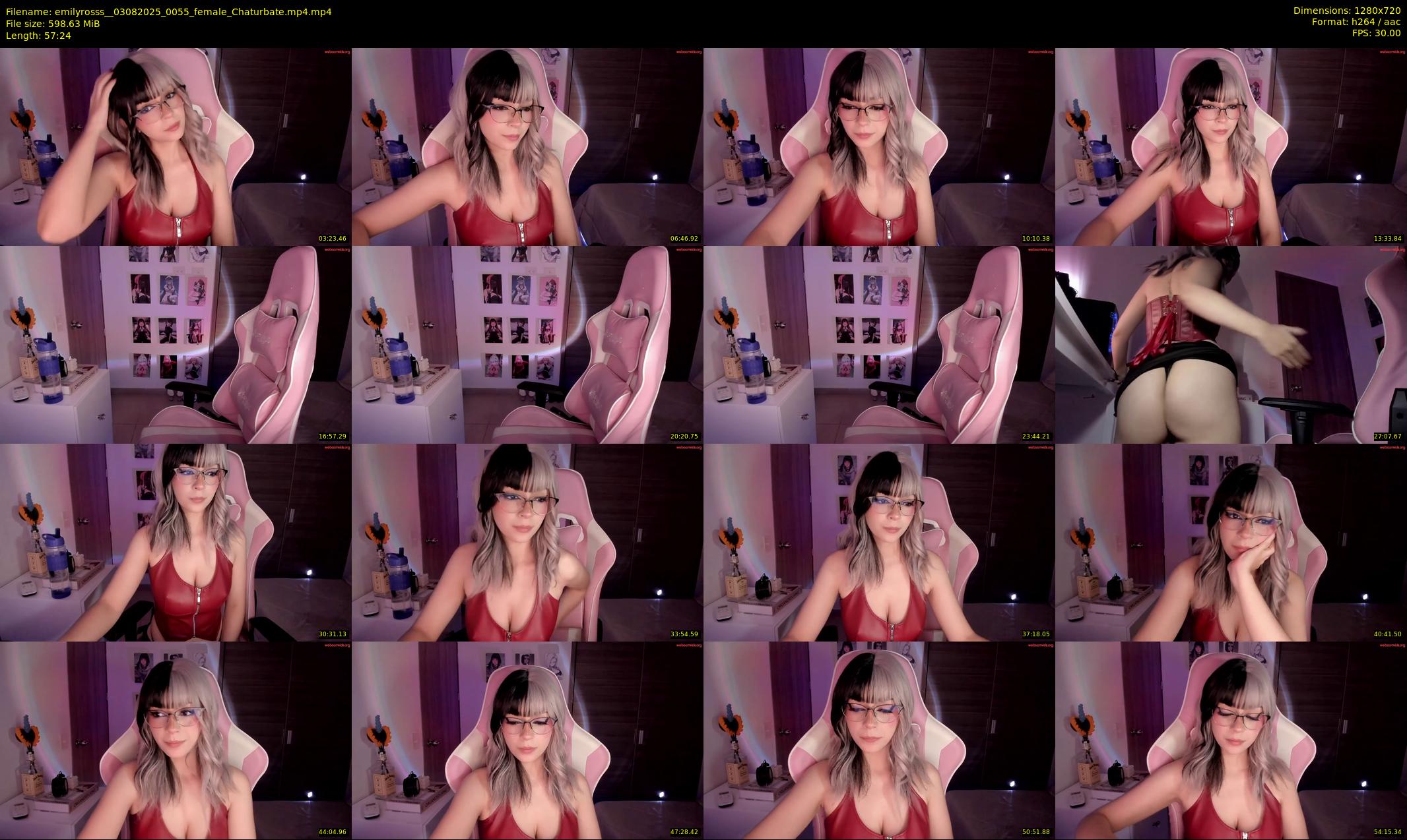 emilyrosss_ — 58 minute Chaturbate female cam show recording, 720p, Aug 3, 2025