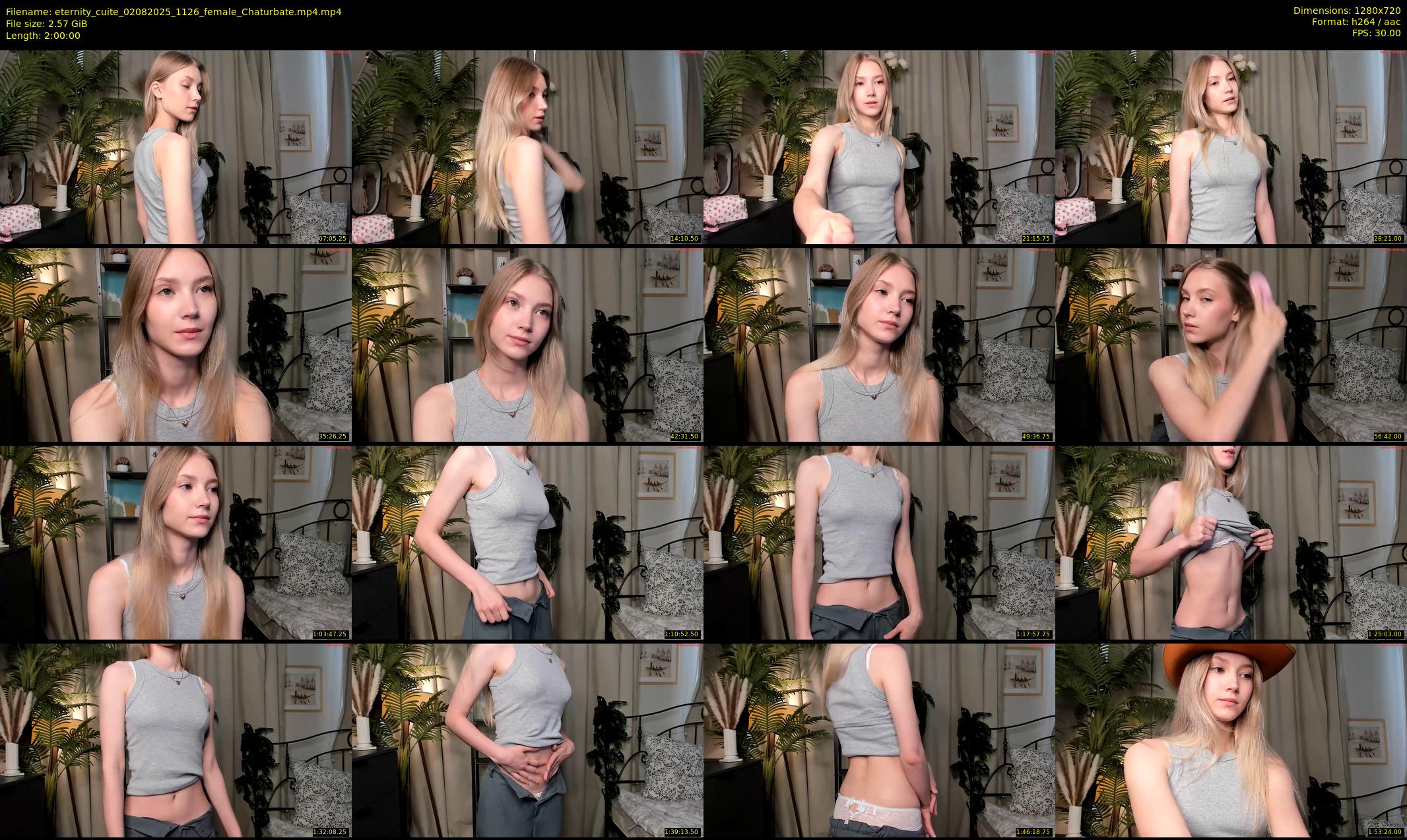 eternity_cuite — 120 minute Chaturbate female cam show recording, 720p, Aug 2, 2025