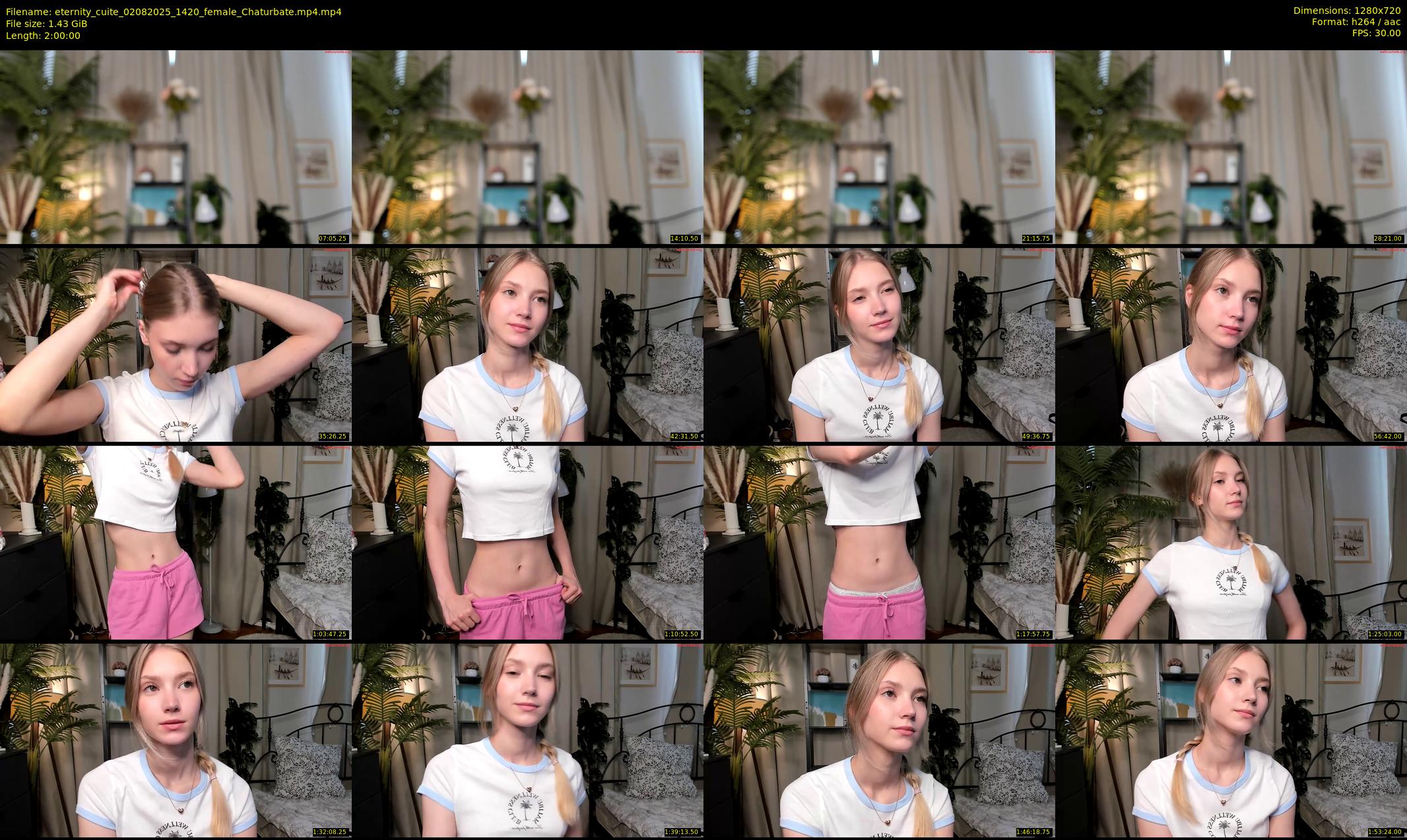 eternity_cuite — 120 minute Chaturbate female cam show recording, 720p, Aug 2, 2025