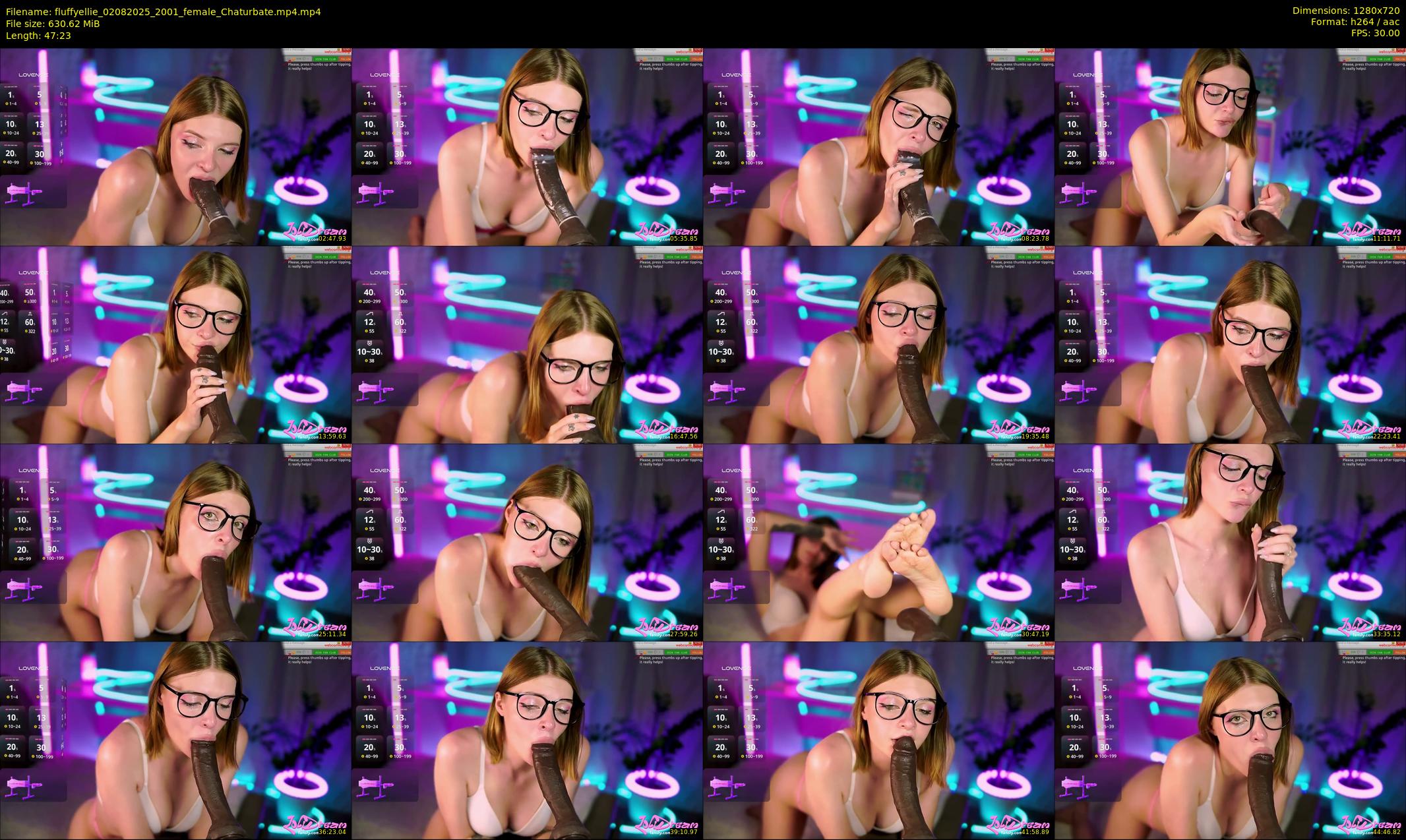 fluffyellie — 48 minute Chaturbate female cam show recording, 720p, Aug 2, 2025