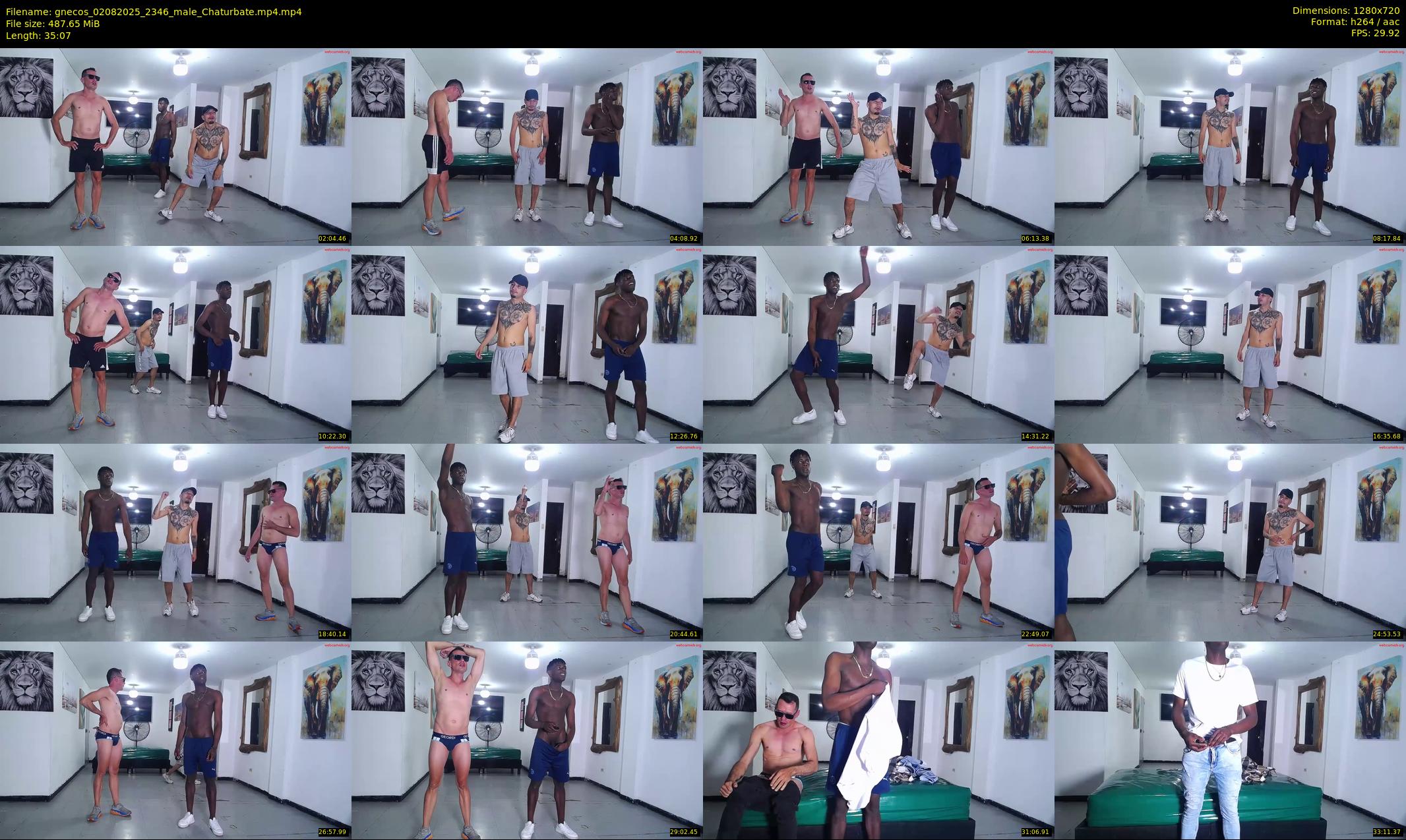 gnecos — 36 minute Chaturbate male cam show recording, 720p, Aug 2, 2025