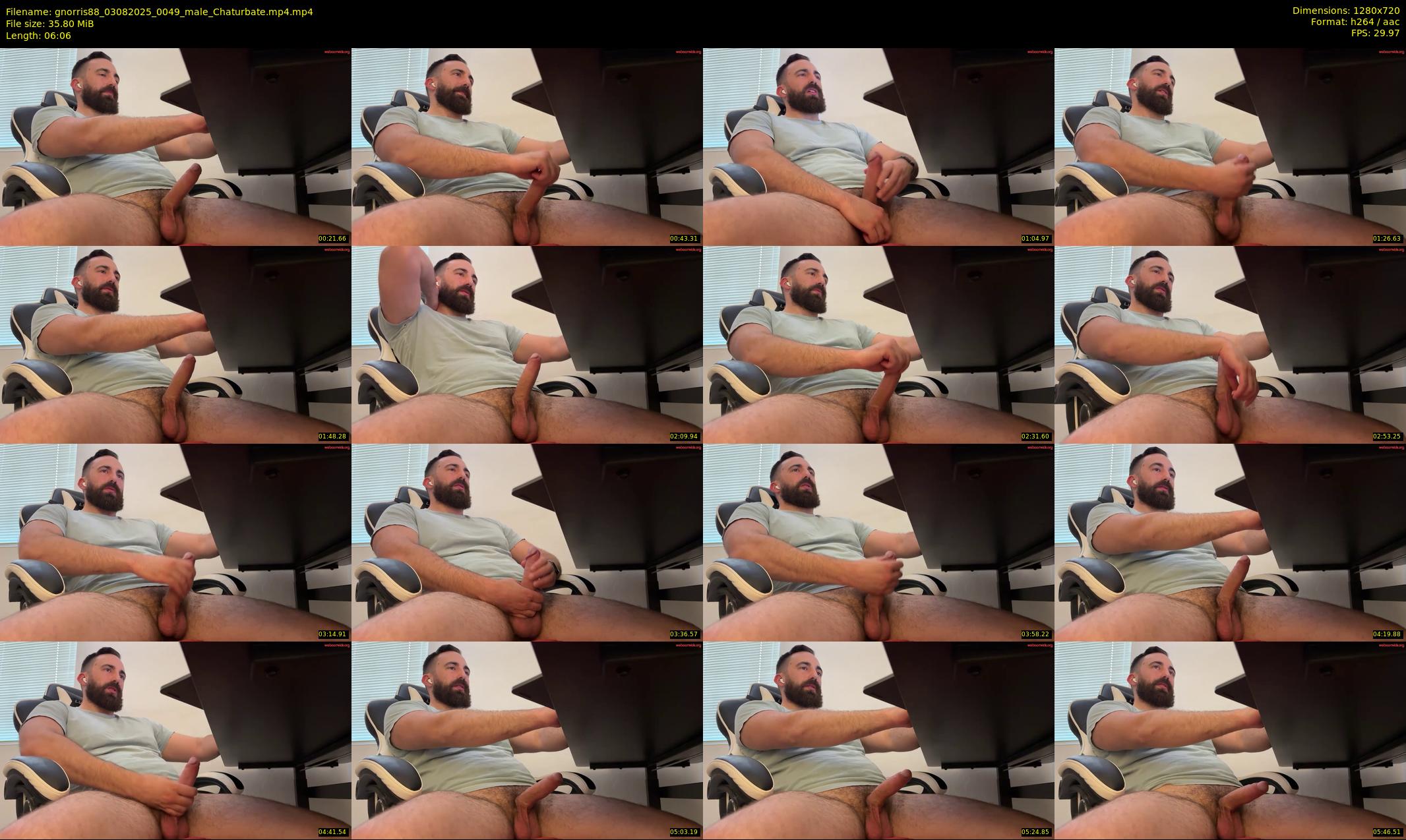 gnorris88 — 7 minute Chaturbate male cam show recording, 720p, Aug 3, 2025