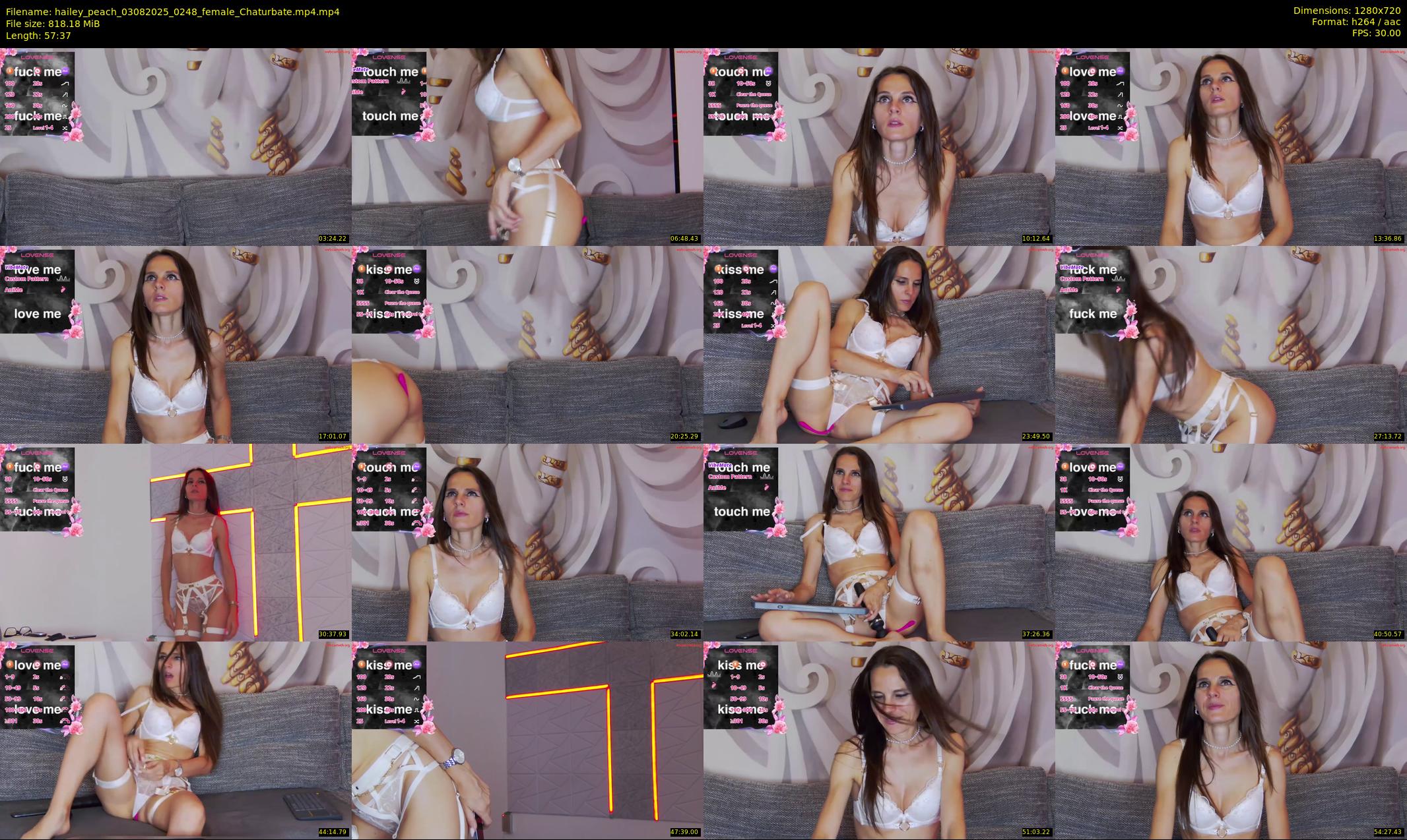 hailey_peach — 58 minute Chaturbate female cam show recording, 720p, Aug 3, 2025