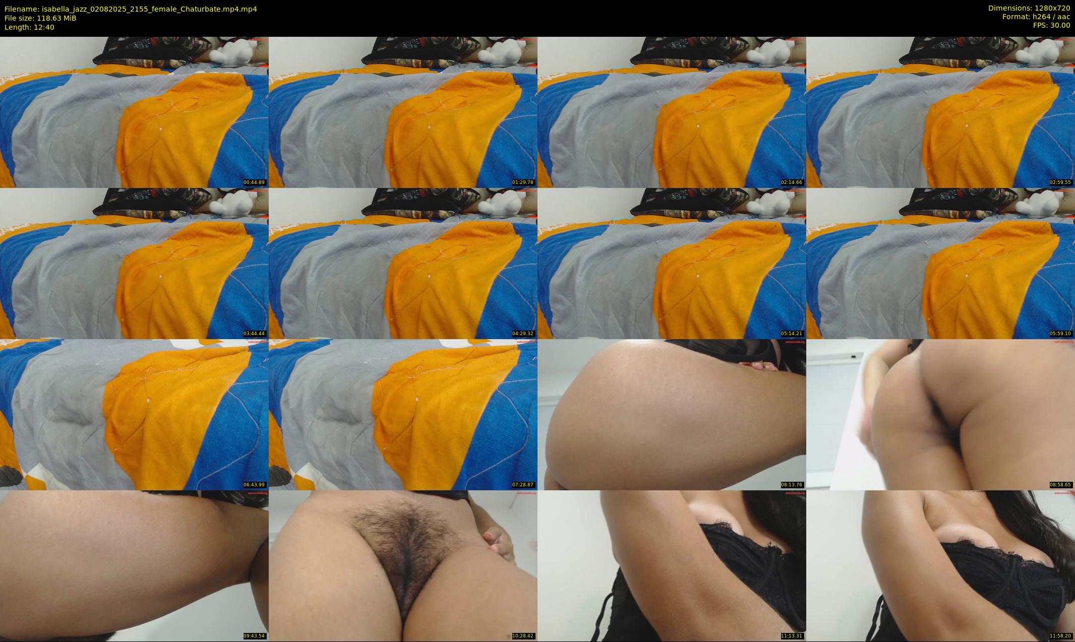 isabella_jazz — 13 minute Chaturbate female cam show recording, 720p, Aug 2, 2025