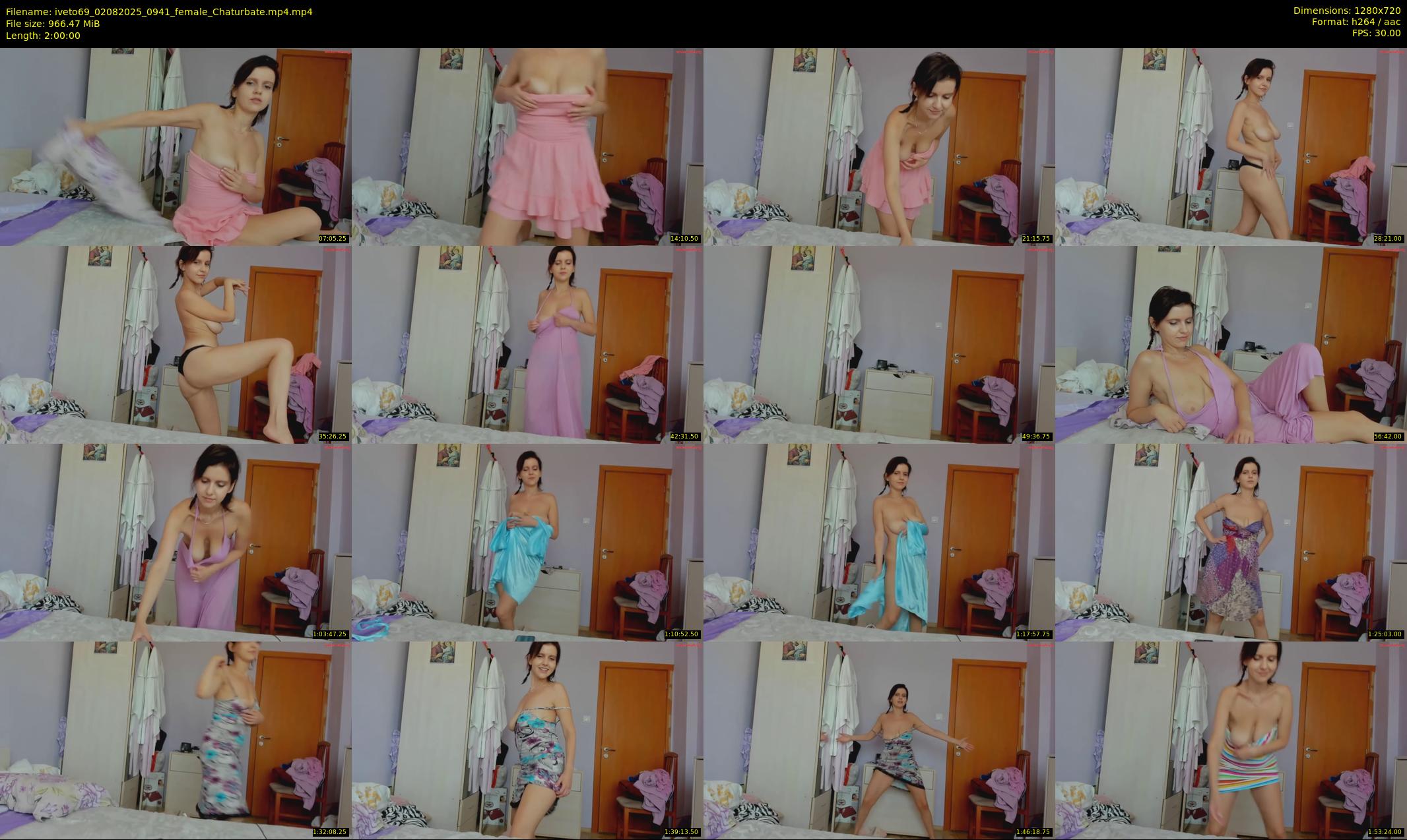 iveto69 — 120 minute Chaturbate female cam show recording, 720p, Aug 2, 2025