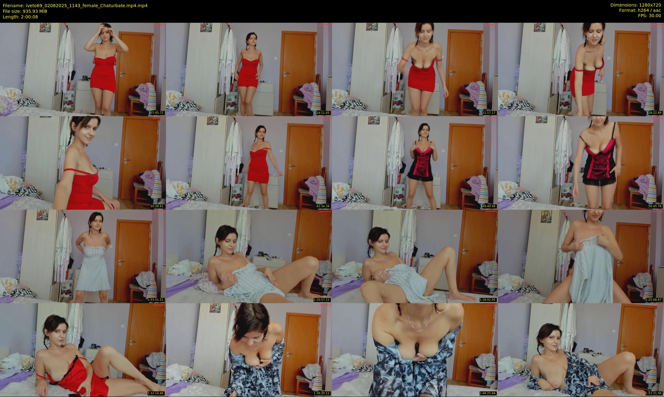 iveto69 — 121 minute Chaturbate female cam show recording, 720p, Aug 2, 2025
