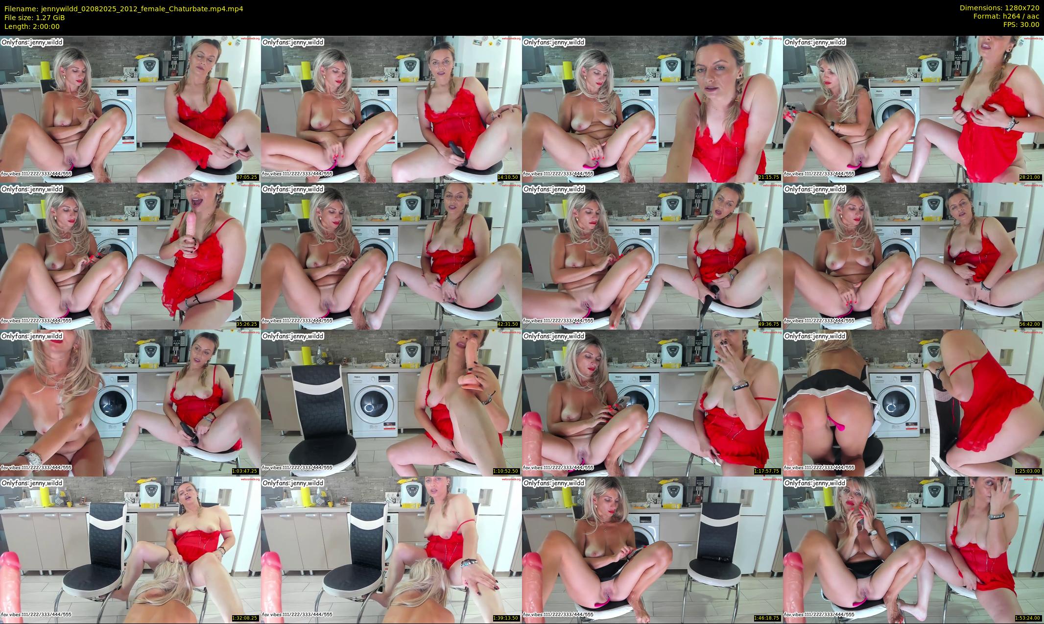 jennywildd — 120 minute Chaturbate female cam show recording, 720p, Aug 2, 2025