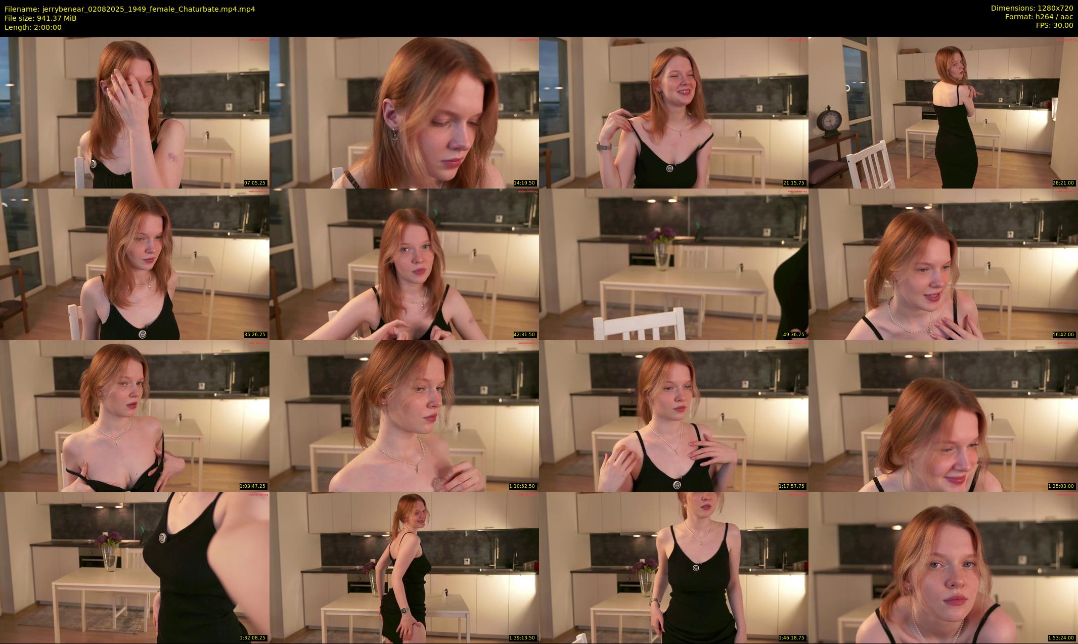 jerrybenear — 120 minute Chaturbate female cam show recording, 720p, Aug 2, 2025