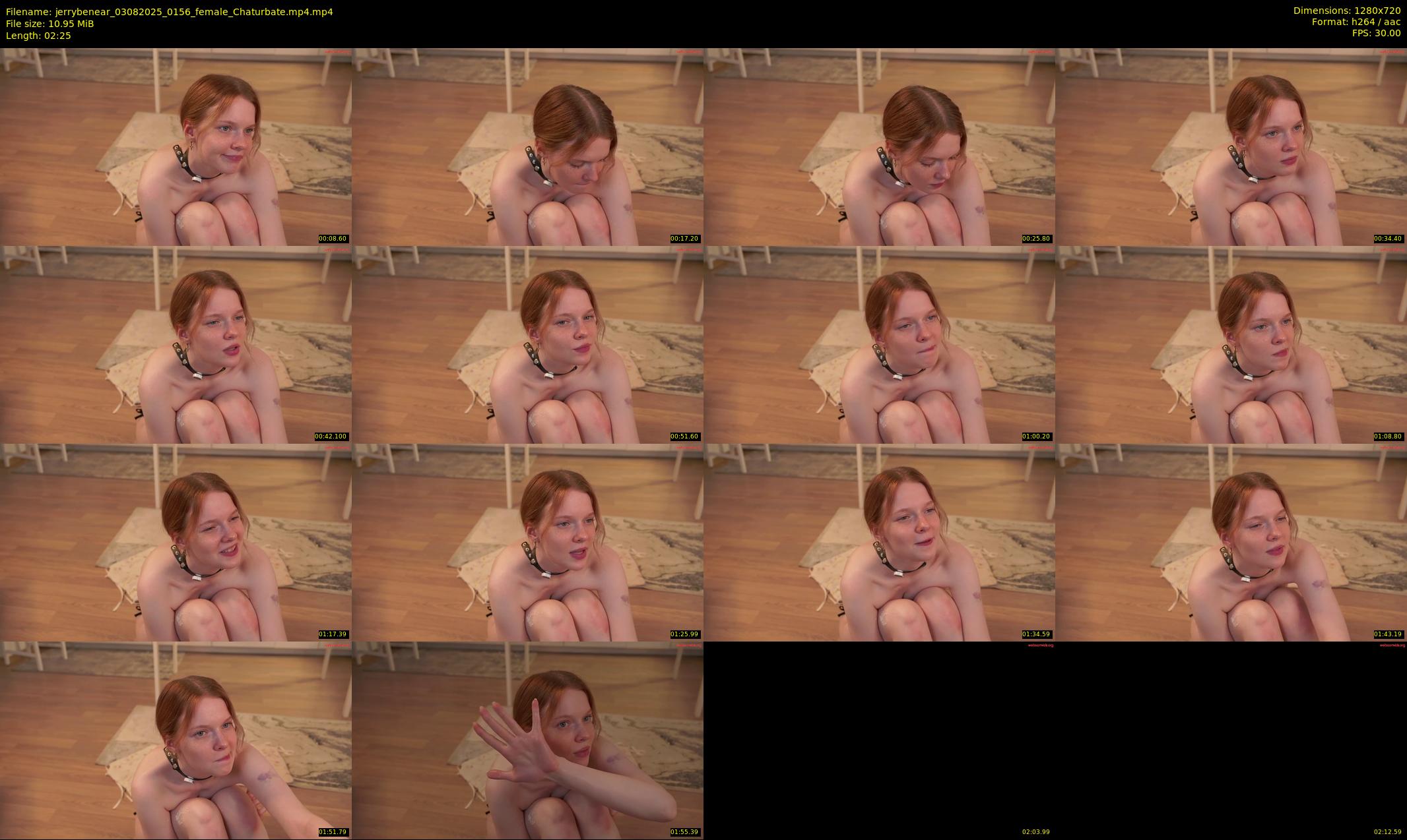 jerrybenear — 3 minute Chaturbate female cam show recording, 720p, Aug 3, 2025